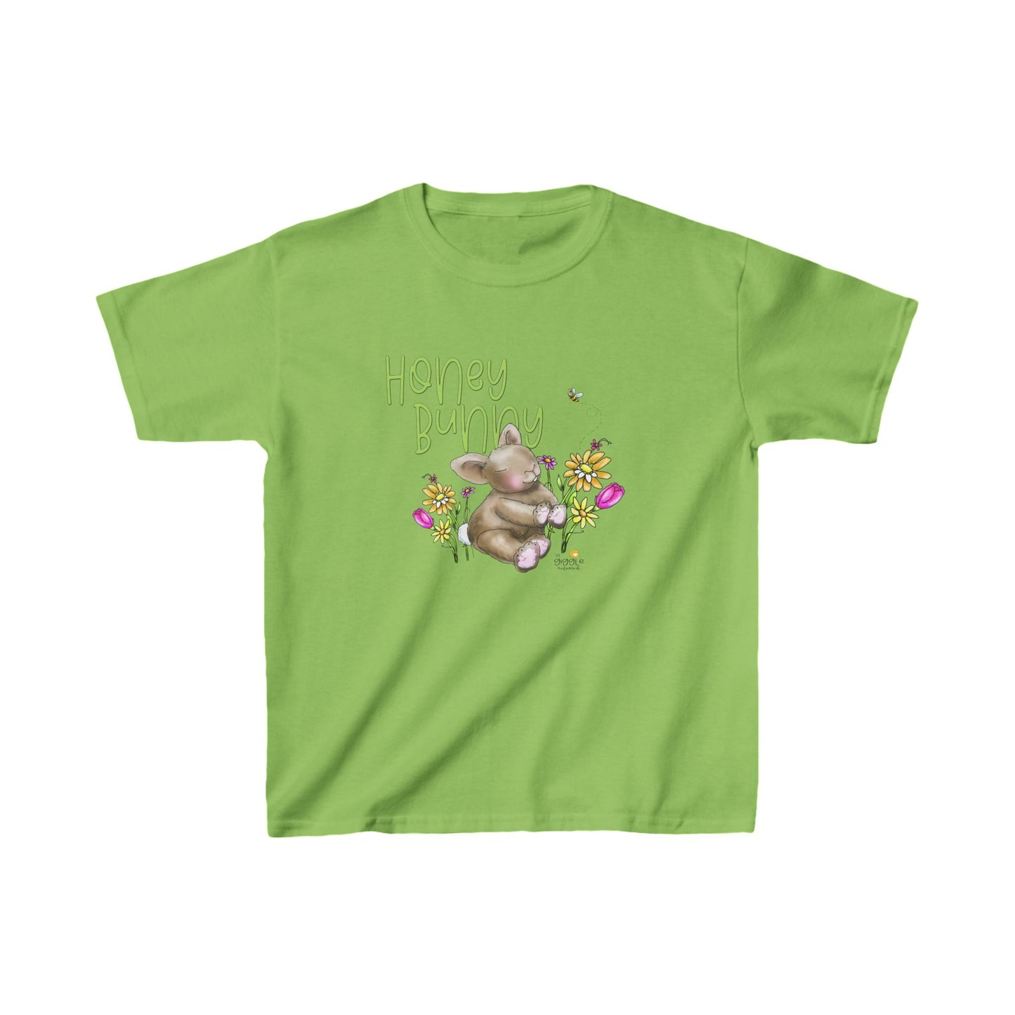 Honey Bunny Spring Childrens Tshirt, spring tshirt, kids spring shirt