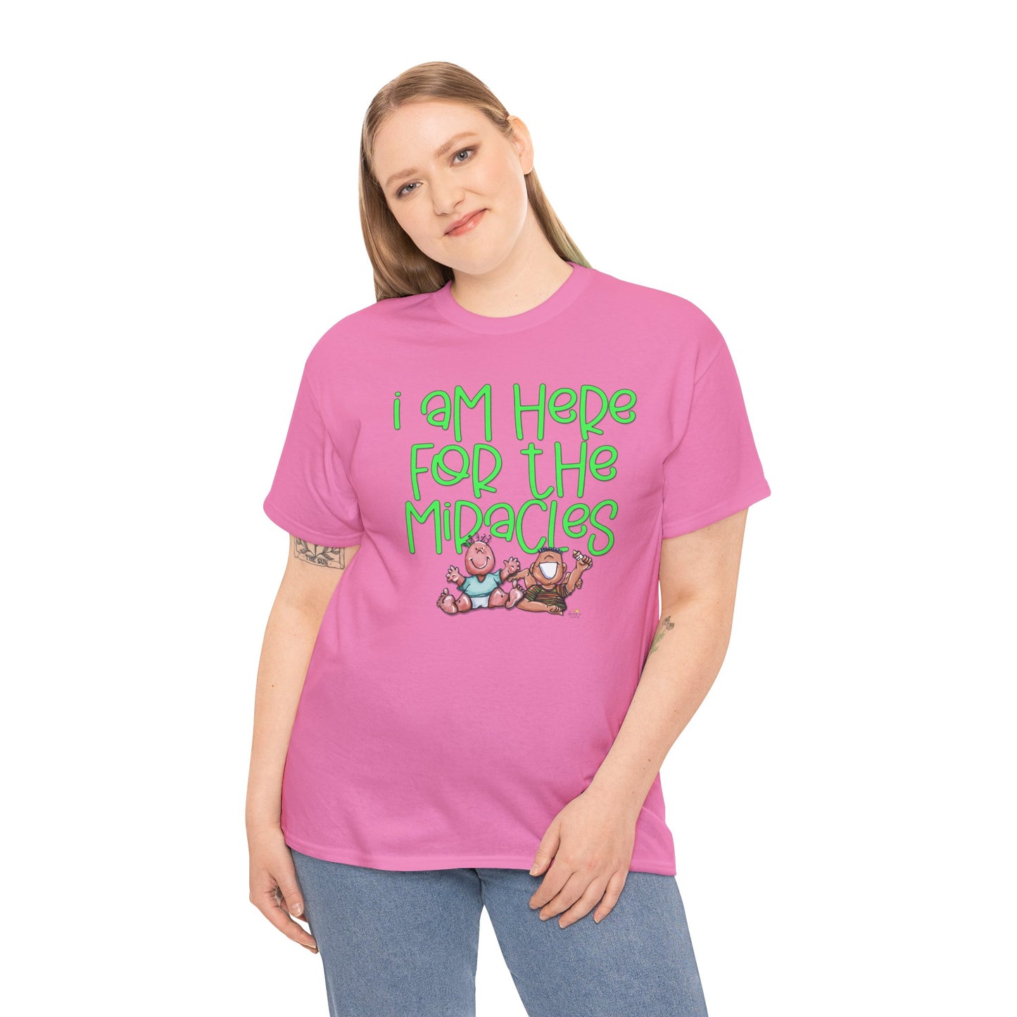 I'm here for the miracles by The Giggle Network created by Laurie Repetto