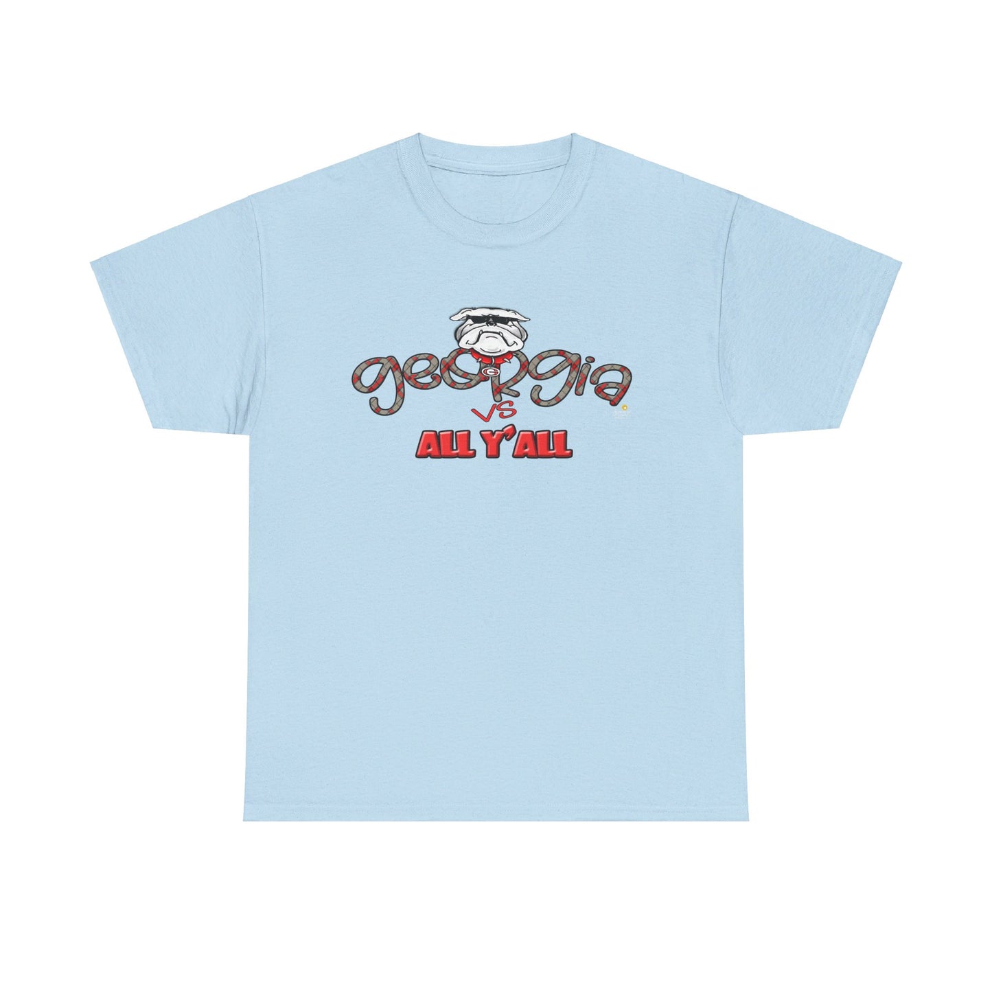 Georgia vs All Yall tshirt, University of Georgia tshirt by The Giggle Network