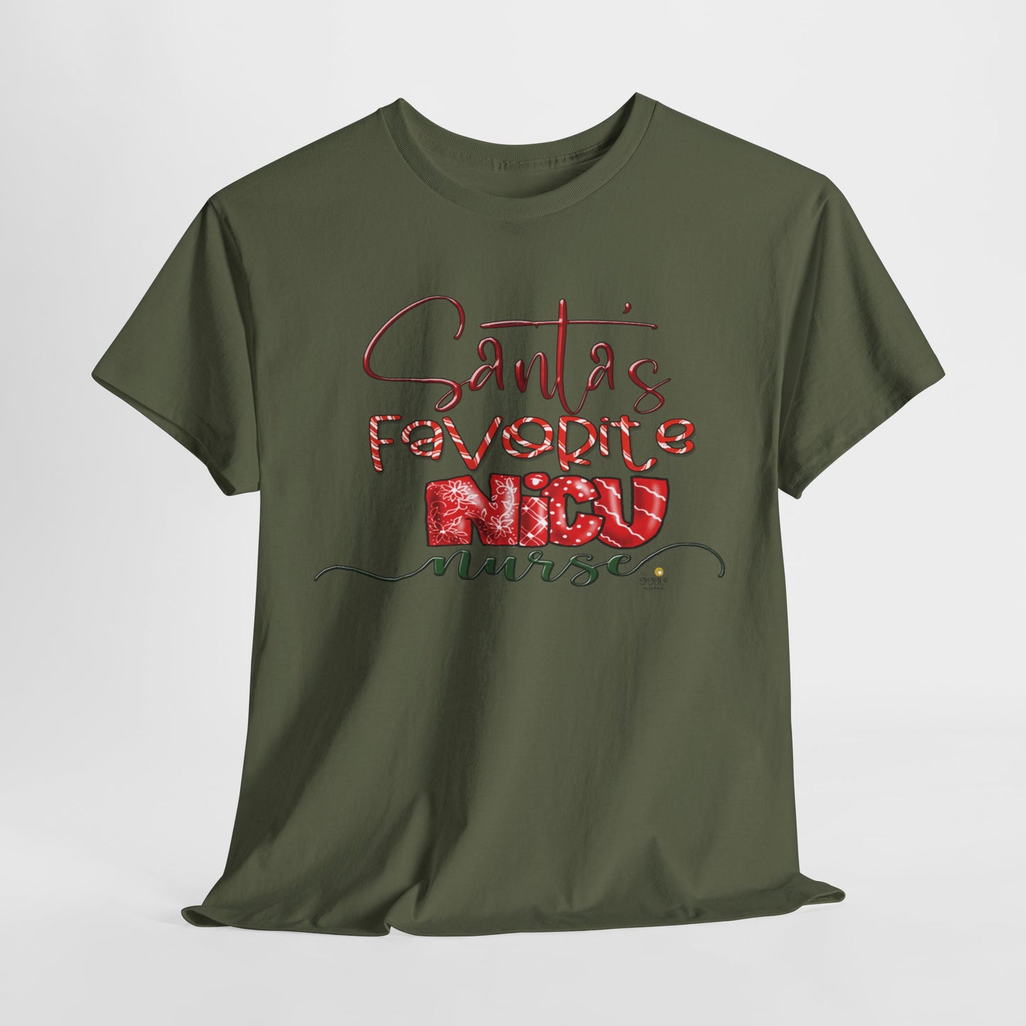 Santas Favorite NICU nurse Shirt by The Giggle Network,
