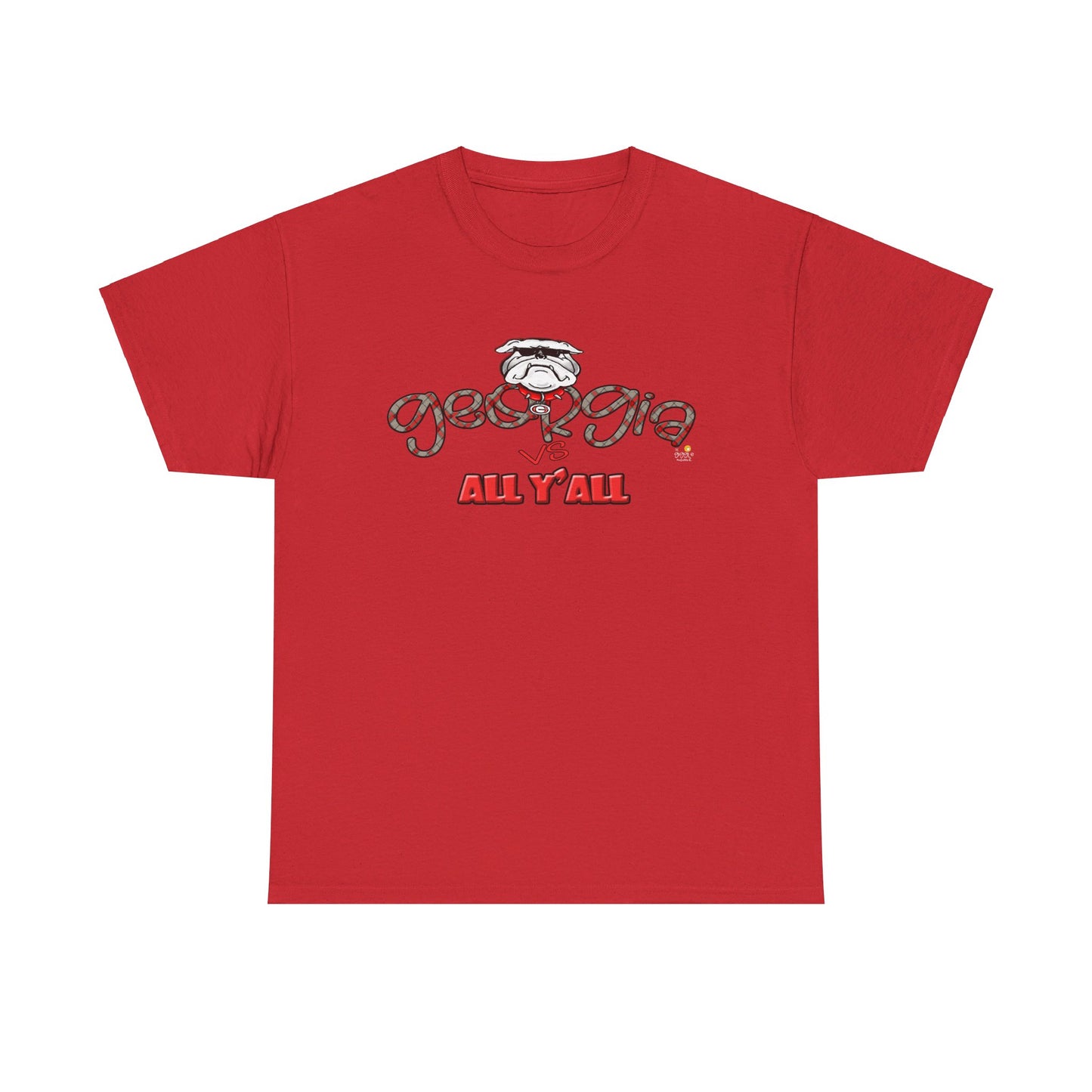 Georgia vs All Yall tshirt, University of Georgia tshirt by The Giggle Network