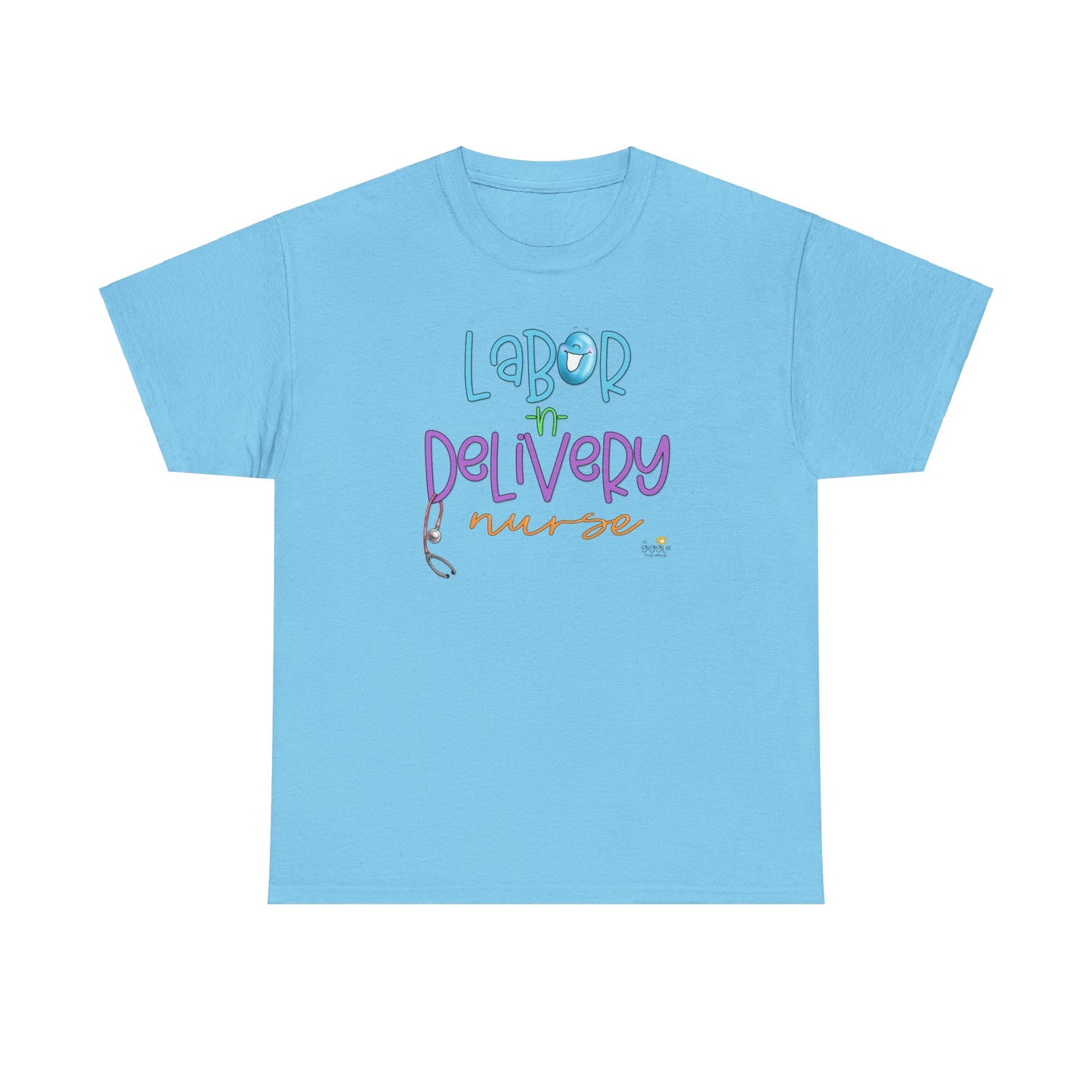 Labor and Delivery nurse by The Giggle Network, Nurse tshirt, Springtime tshirt, T Shirt for spring, Hello SPring Tshirt