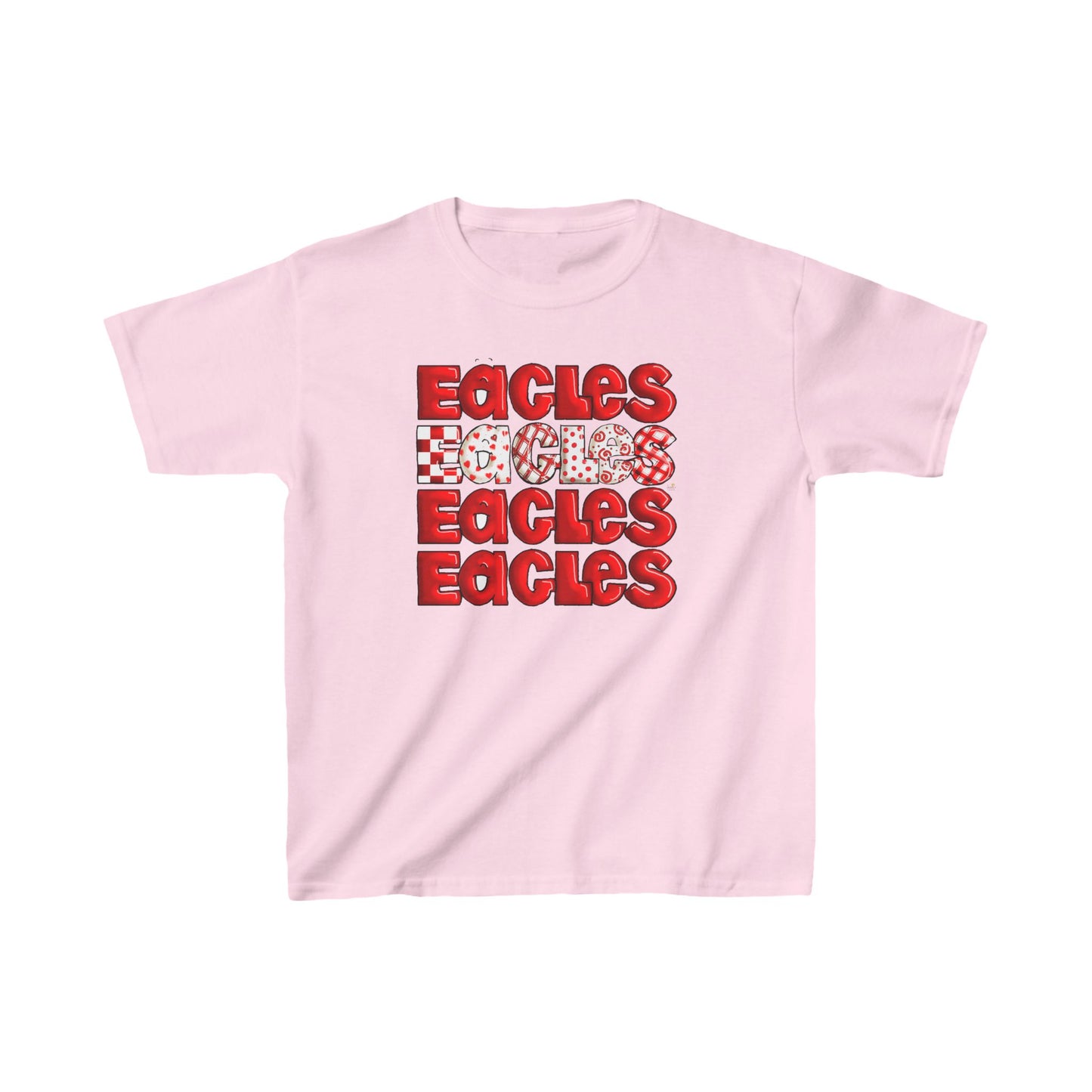 Eagles x4 by The Giggle Network Kids Heavy Cotton™ Tee