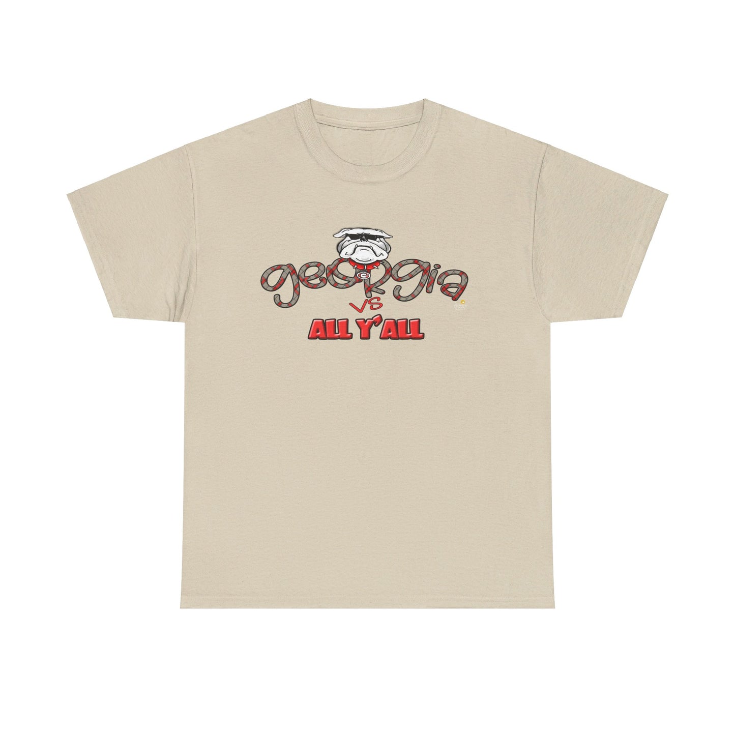 Georgia vs All Yall tshirt, University of Georgia tshirt by The Giggle Network