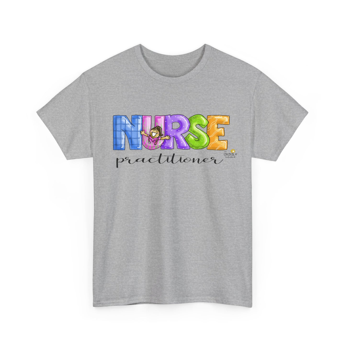 Nurse Practitioner by The Giggle Network, MOther and Baby Nurse tshirt, Springtime tshirt, T Shirt for spring, Hello SPring Tshirt
