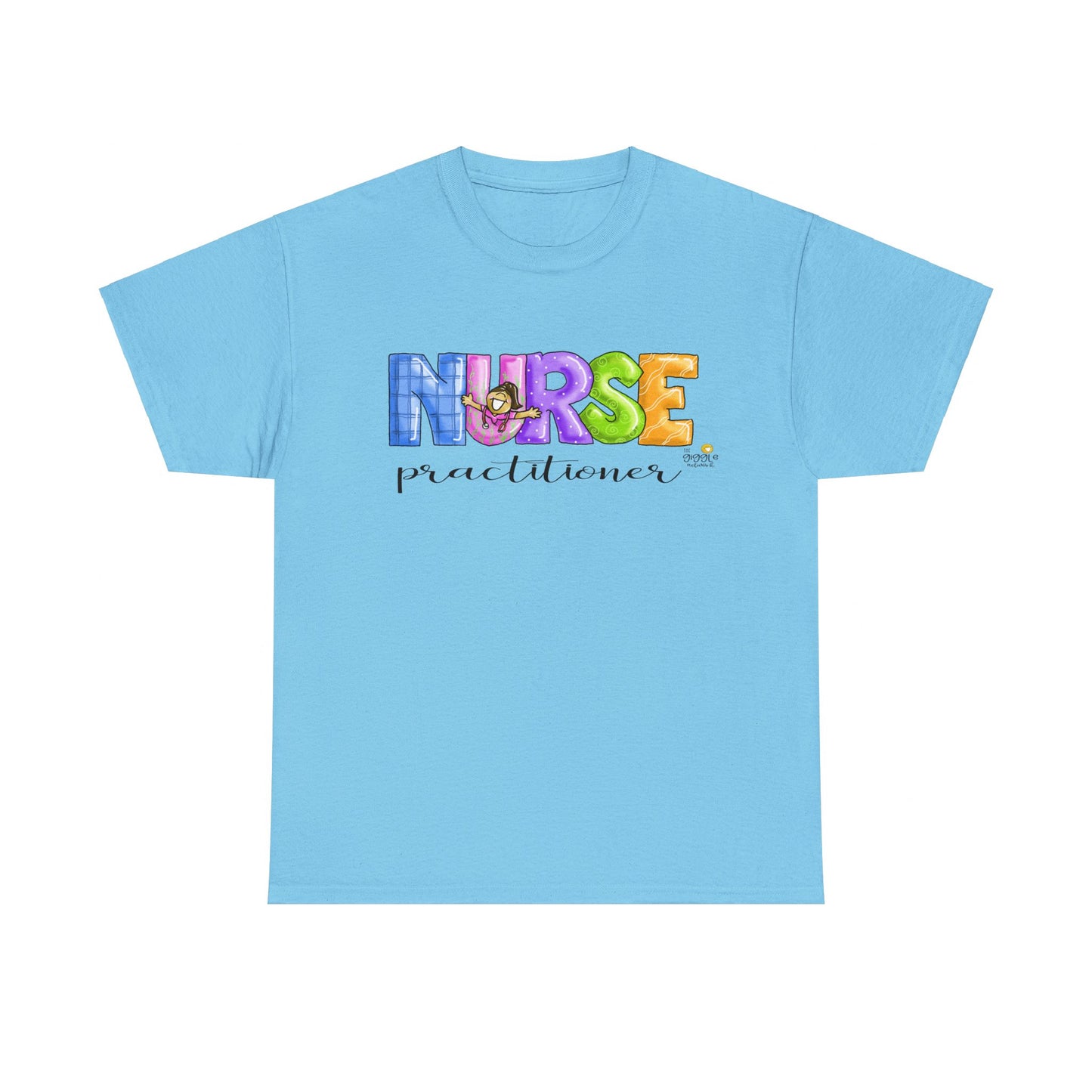 Nurse Practitioner by The Giggle Network, MOther and Baby Nurse tshirt, Springtime tshirt, T Shirt for spring, Hello SPring Tshirt
