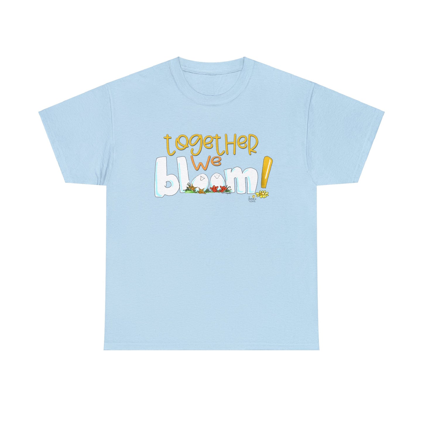 Together We Bloom by The Giggle Network, Nurse tshirt, Springtime tshirt, T Shirt for spring, Hello SPring Tshirt