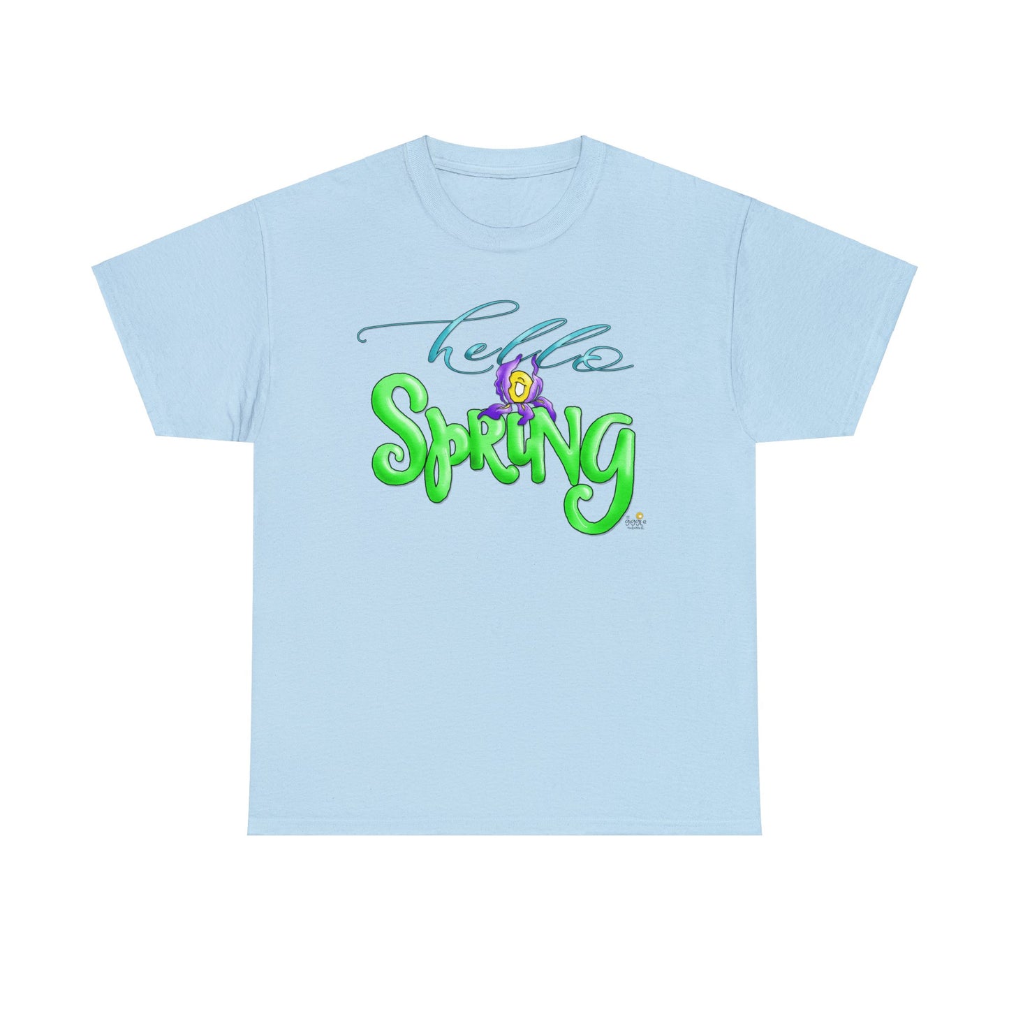 Hello Spring by The Giggle Network, Nurse tshirt, Springtime tshirt, T Shirt for spring, Hello SPring Tshirt