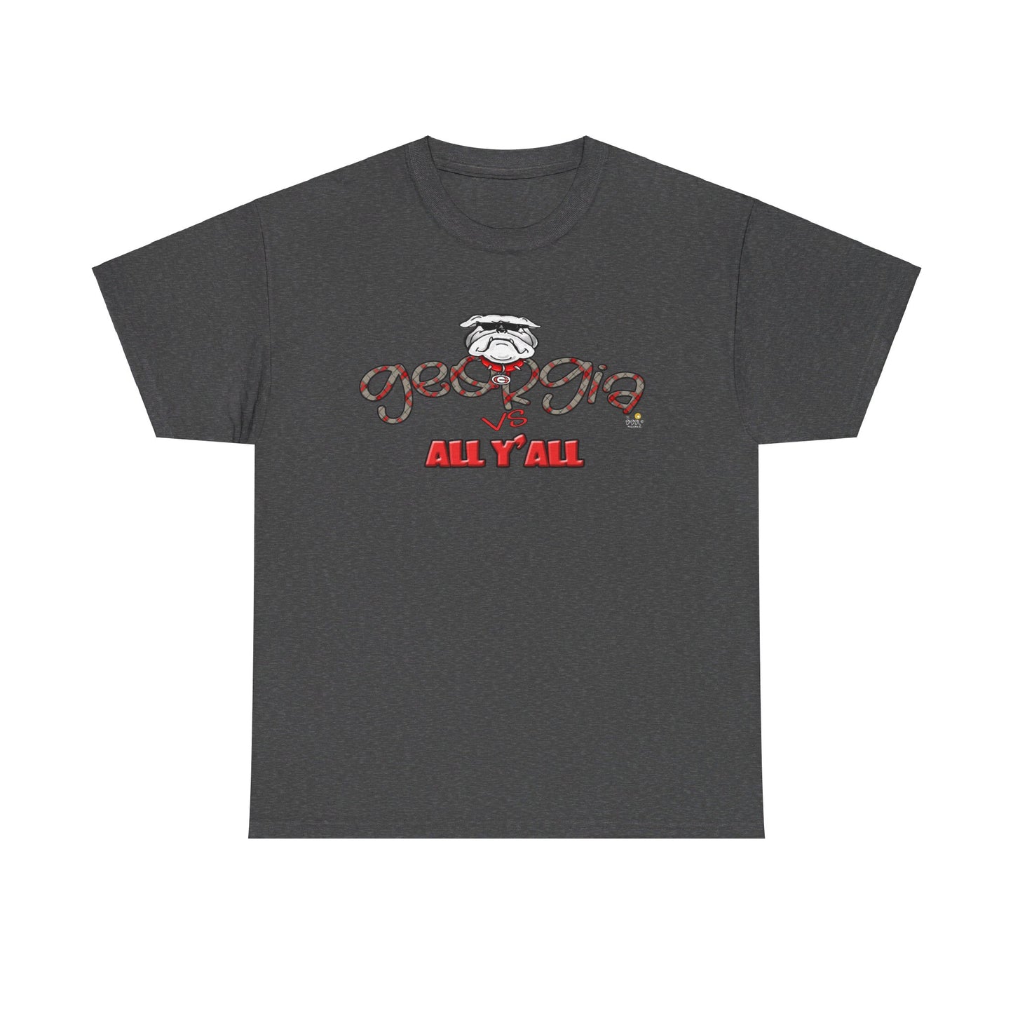 Georgia vs All Yall tshirt, University of Georgia tshirt by The Giggle Network