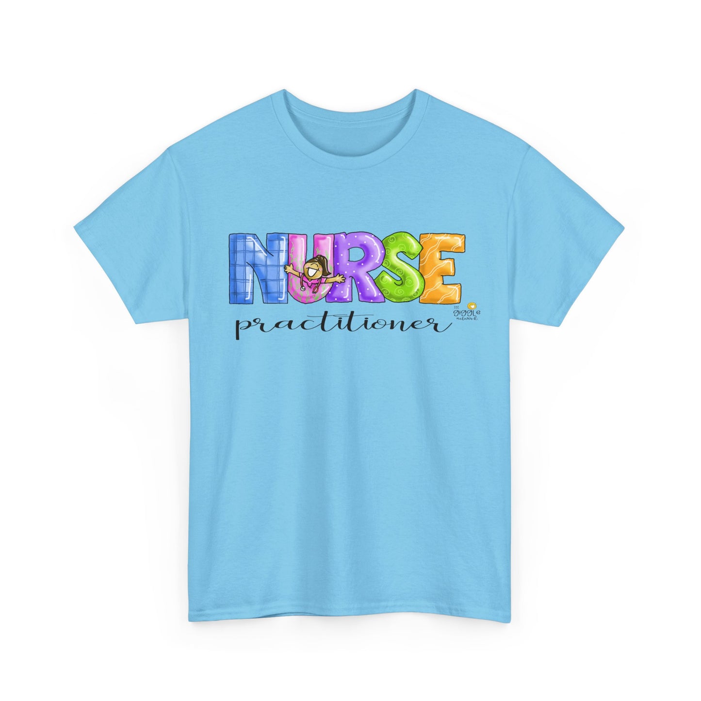 Nurse Practitioner by The Giggle Network, MOther and Baby Nurse tshirt, Springtime tshirt, T Shirt for spring, Hello SPring Tshirt