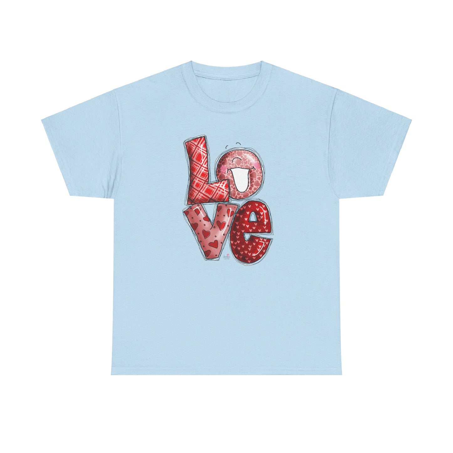 Love TShirt by The Giggle Network. Valentine's Tshirts. Love and hearts tshirt.