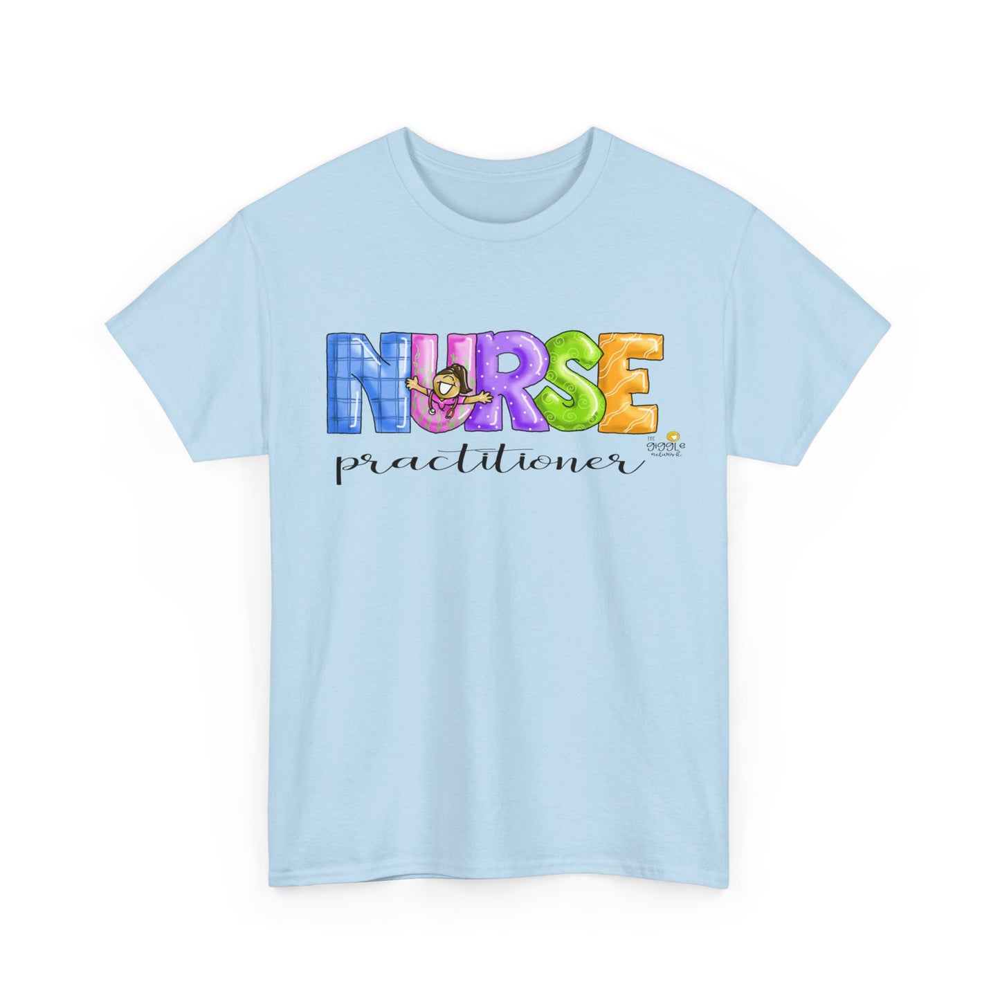 Nurse Practitioner by The Giggle Network, MOther and Baby Nurse tshirt, Springtime tshirt, T Shirt for spring, Hello SPring Tshirt