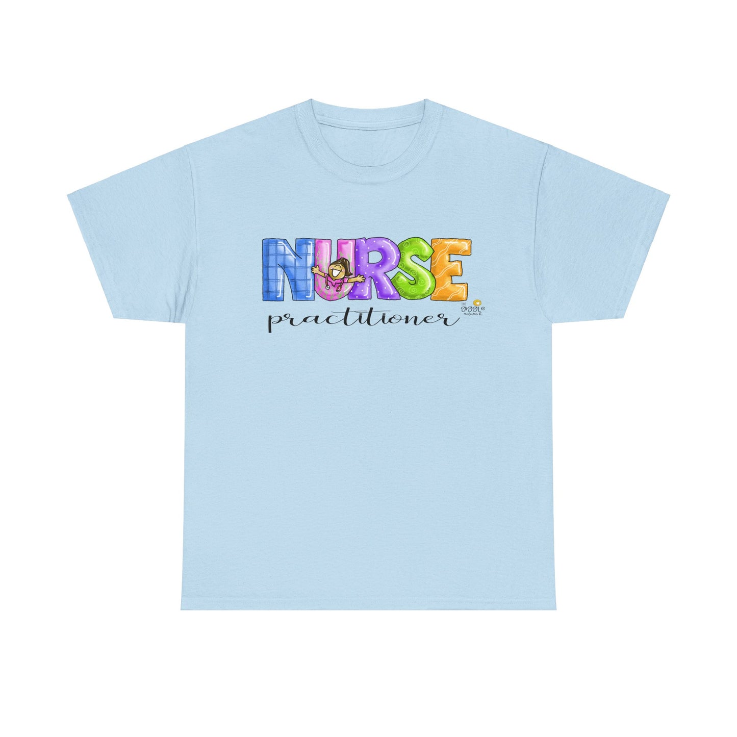 Nurse Practitioner by The Giggle Network, MOther and Baby Nurse tshirt, Springtime tshirt, T Shirt for spring, Hello SPring Tshirt