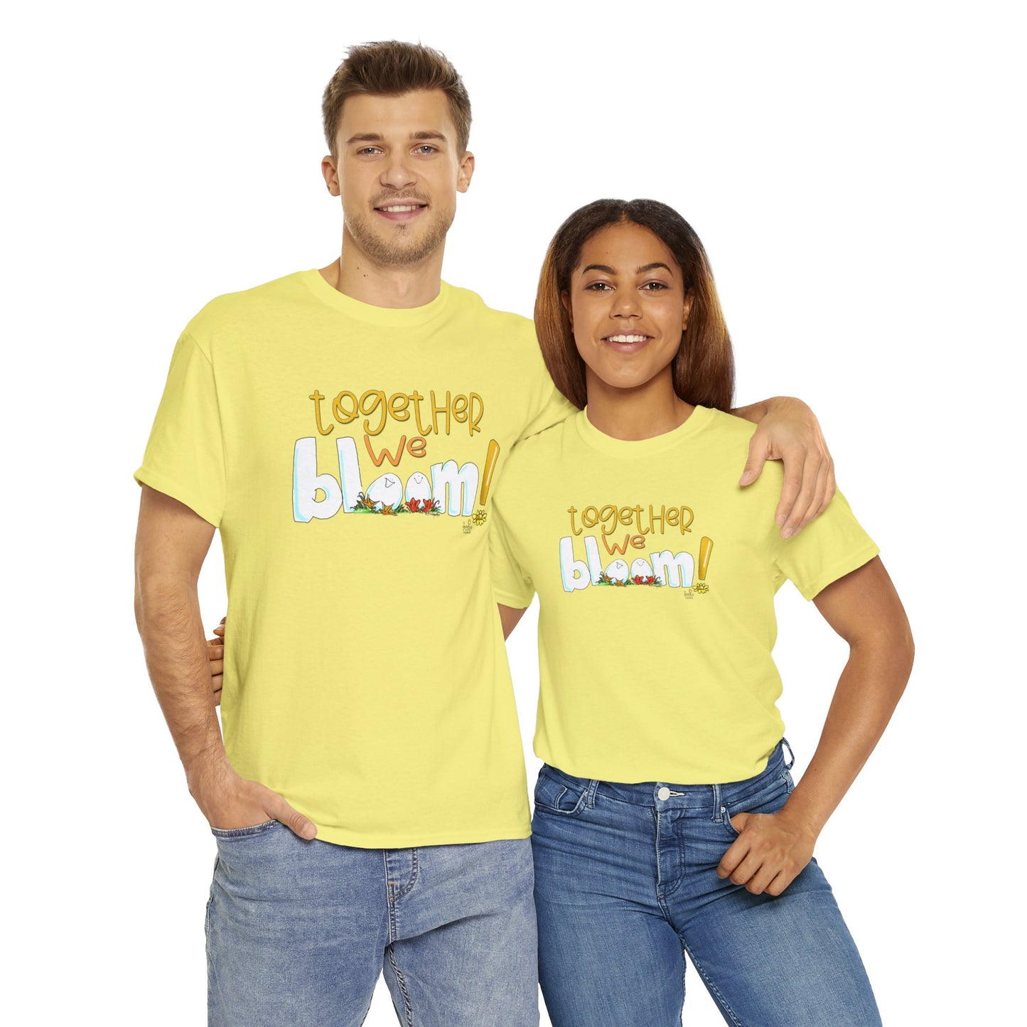 Together We Bloom by The Giggle Network, Nurse tshirt, Springtime tshirt, T Shirt for spring, Hello SPring Tshirt