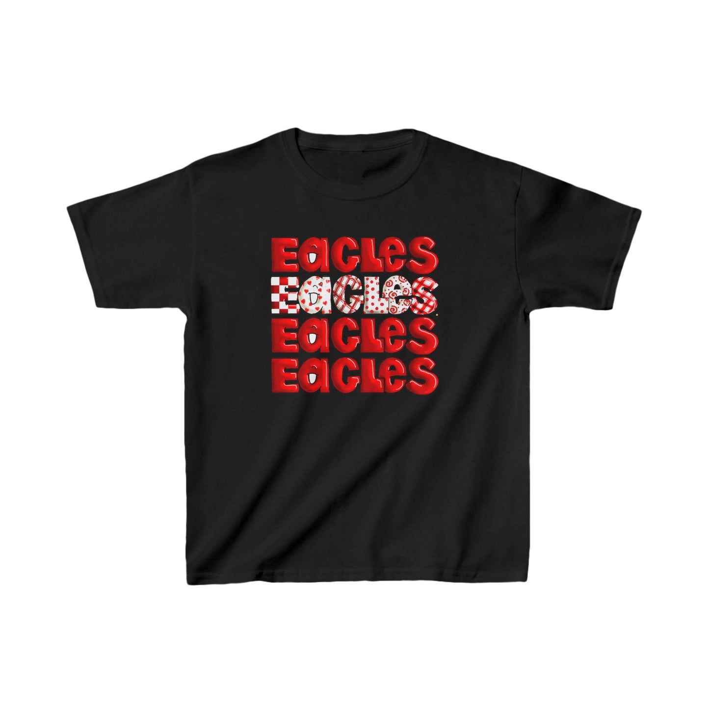 Eagles x4 by The Giggle Network Kids Heavy Cotton™ Tee