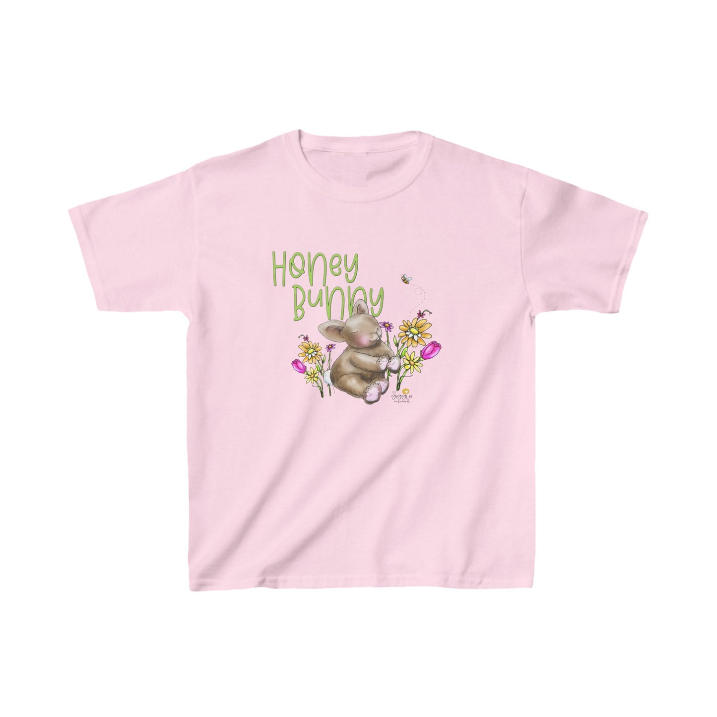 Honey Bunny Spring Childrens Tshirt, spring tshirt, kids spring shirt