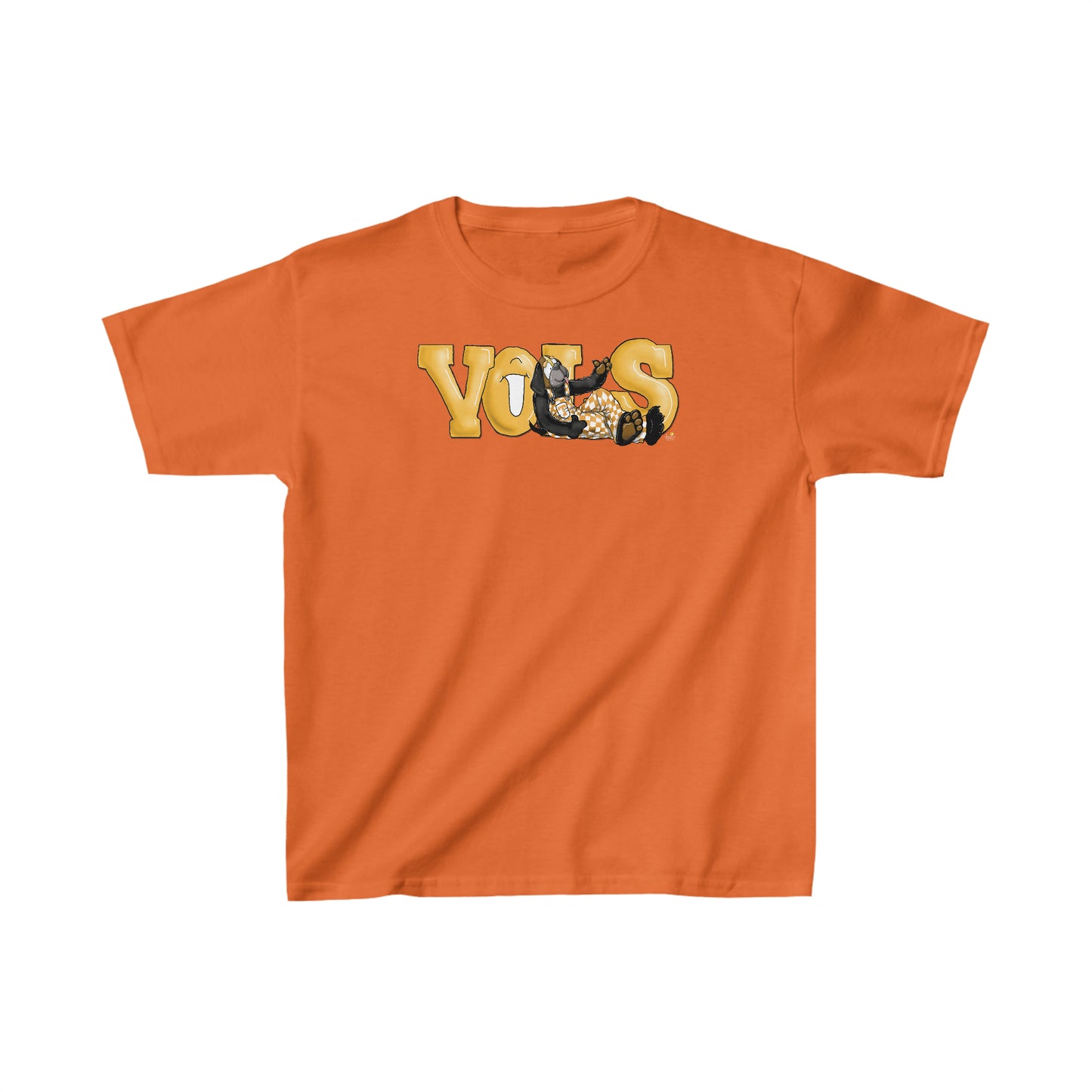 Kid's Sizes- Tennessee Vols with Smokey Dog by the The Giggle Network