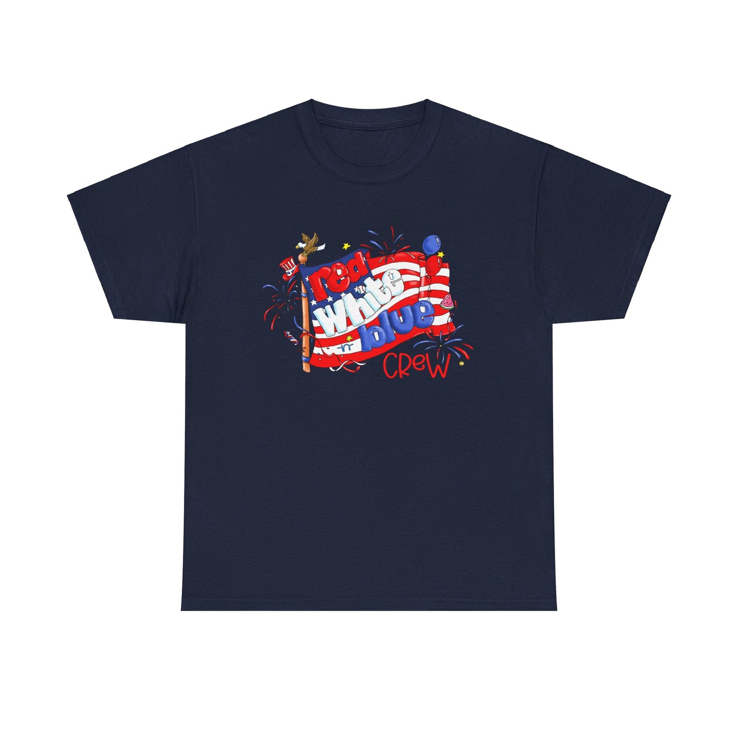 Red White and Blue Crew, July 4 Tshirts, Independence Day Tshirt, by The Giggle Network