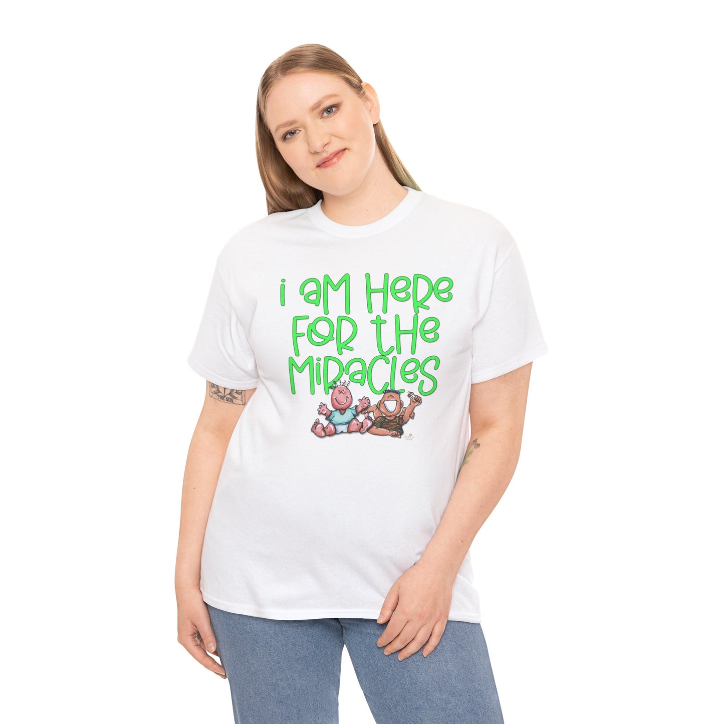 I'm here for the miracles by The Giggle Network created by Laurie Repetto