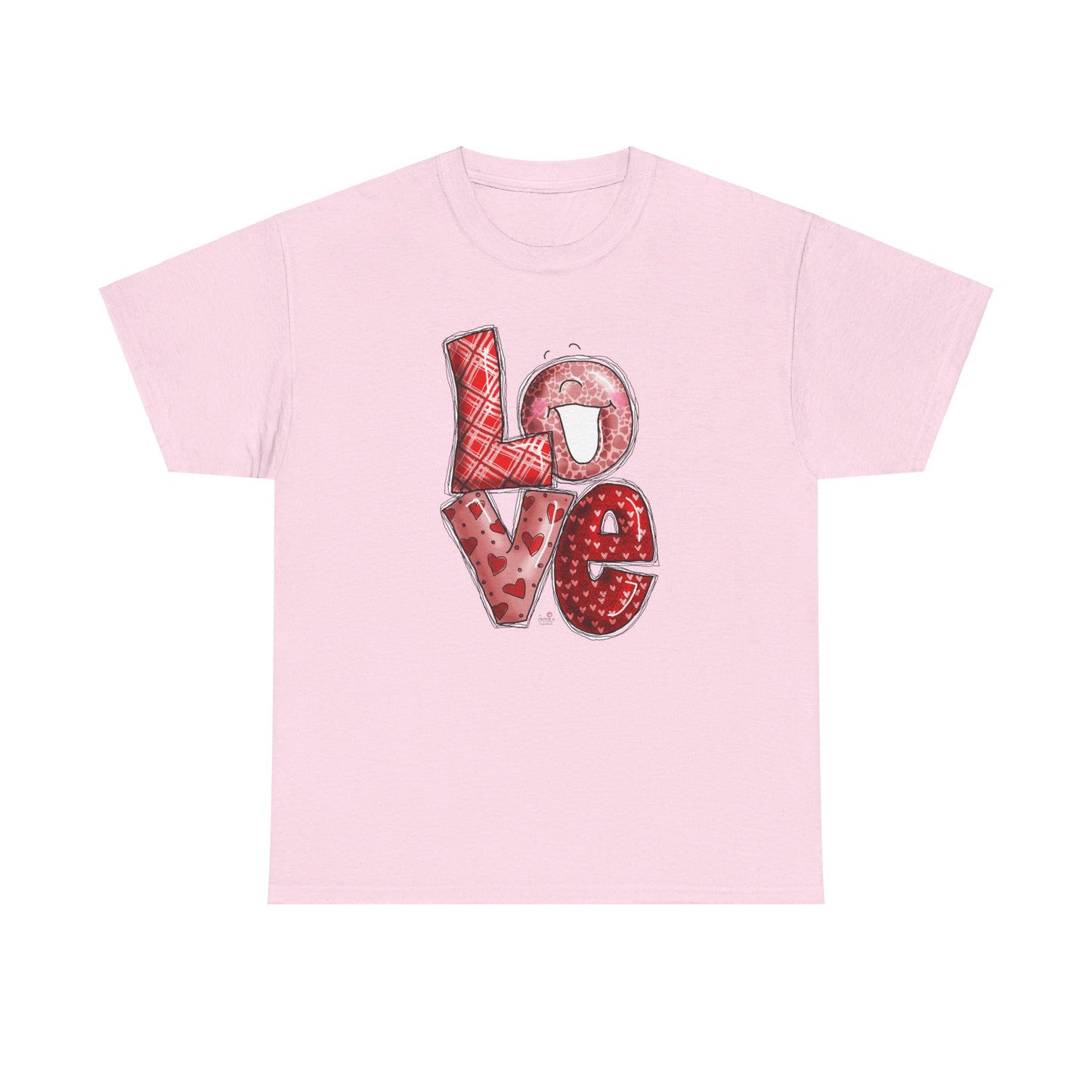 Love TShirt by The Giggle Network. Valentine's Tshirts. Love and hearts tshirt.