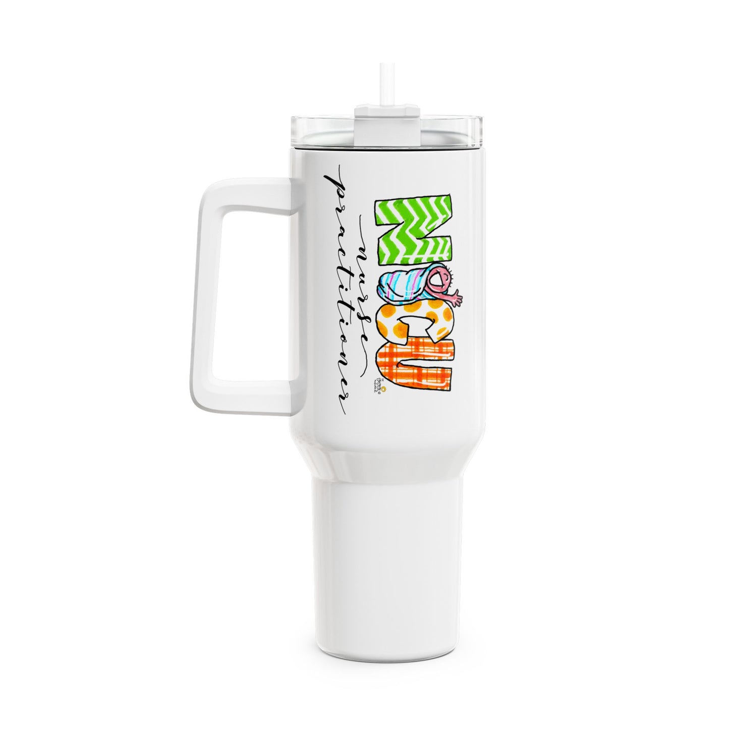 NICU Nurse Practitioner by The Giggle Network Tumbler, 40oz