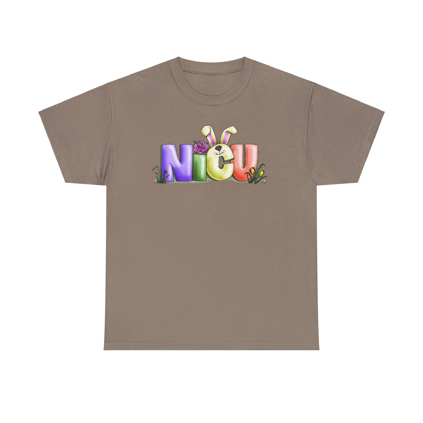 NICU Bunny Ears by The Giggle Network, Nurse tshirt, Springtime tshirt, T Shirt for spring, Hello SPring Tshirt , Teacher Tshirt