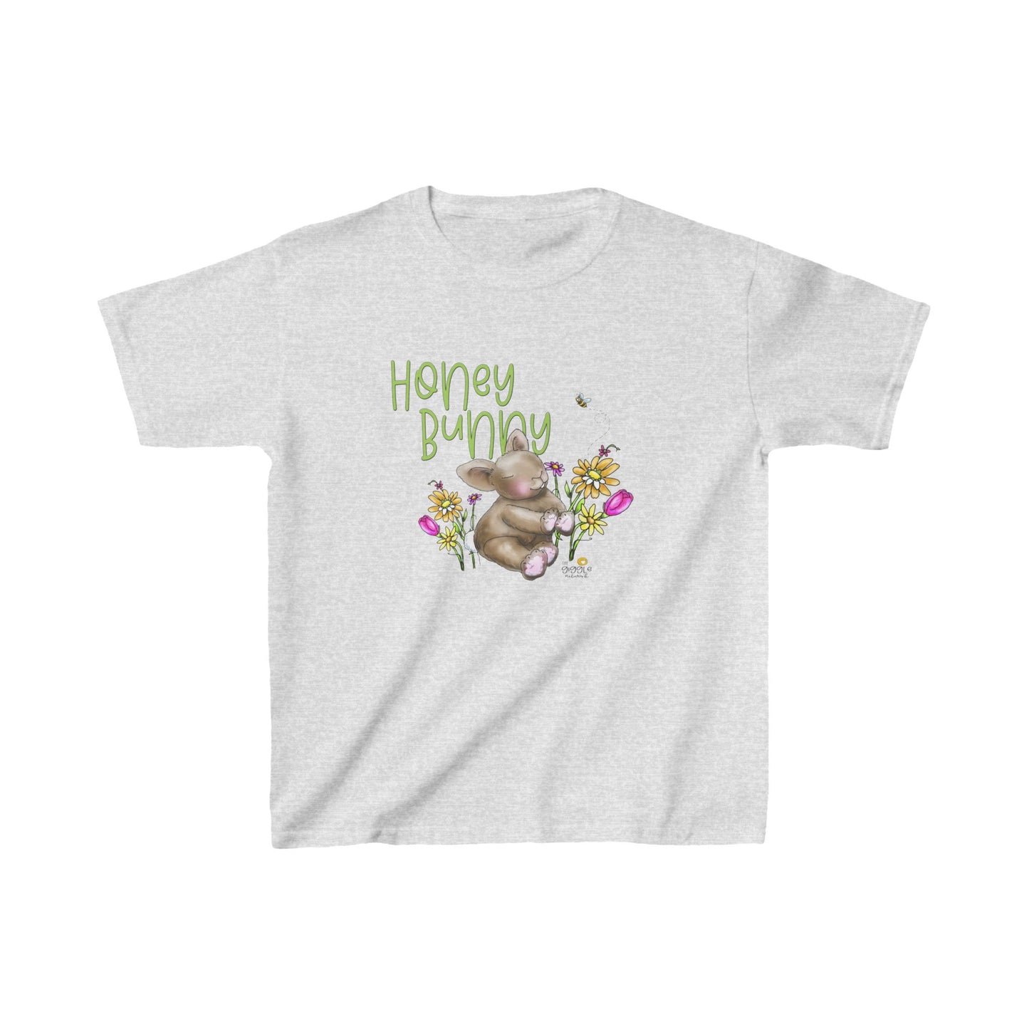 Honey Bunny Spring Childrens Tshirt, spring tshirt, kids spring shirt