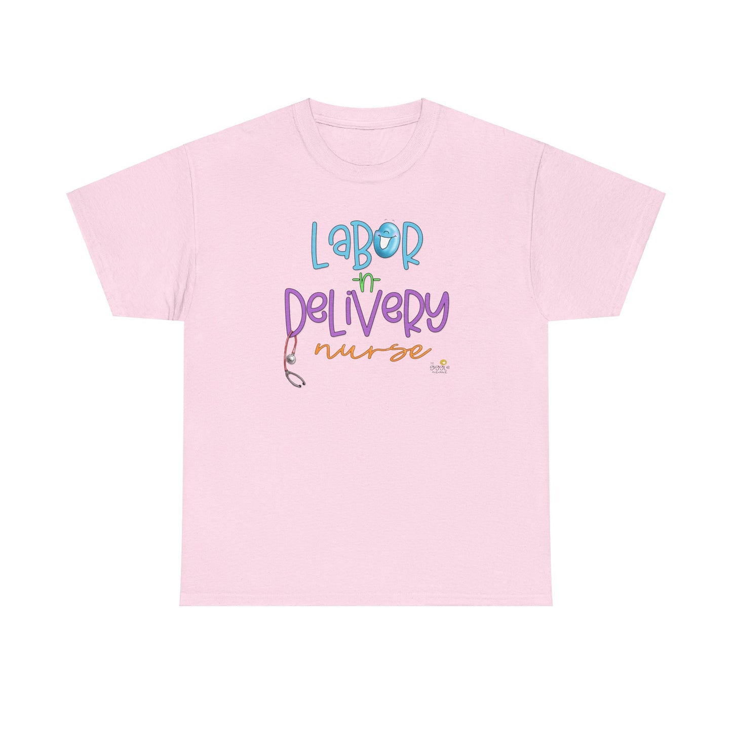 Labor and Delivery nurse by The Giggle Network, Nurse tshirt, Springtime tshirt, T Shirt for spring, Hello SPring Tshirt