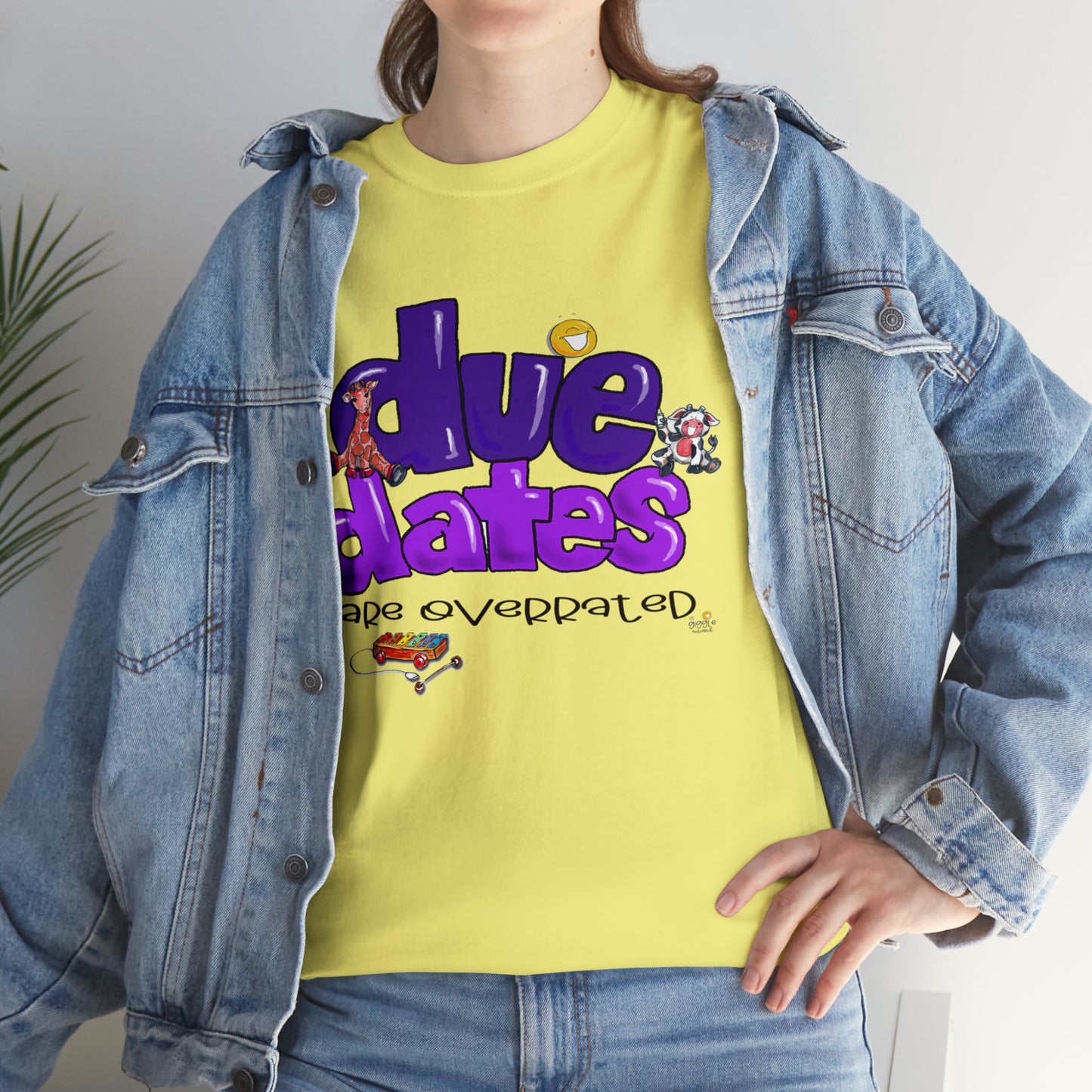 Due Dates are Overrated by The Giggle Network created and Illustrated by Laurie Repetto, RN.
