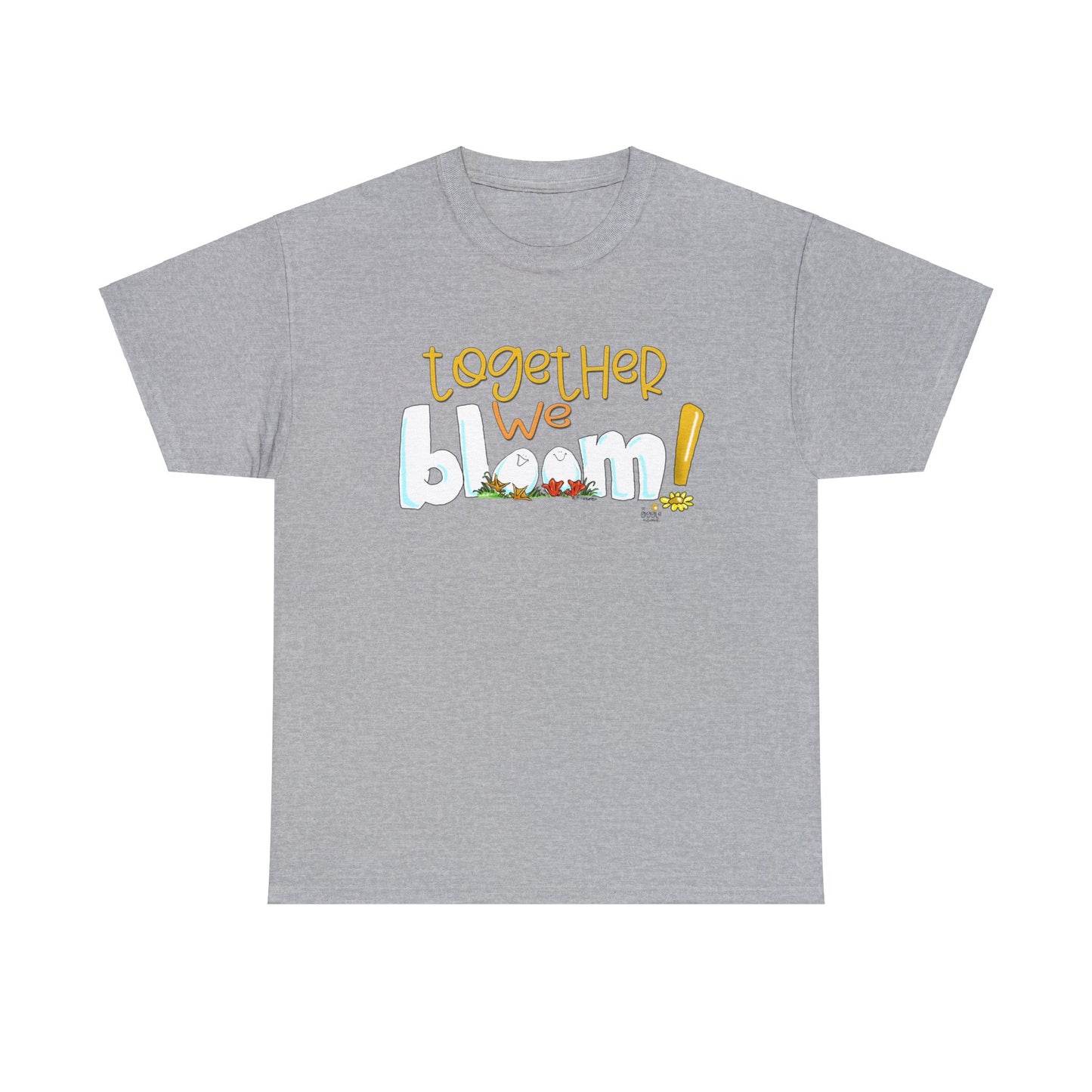 Together We Bloom by The Giggle Network, Nurse tshirt, Springtime tshirt, T Shirt for spring, Hello SPring Tshirt