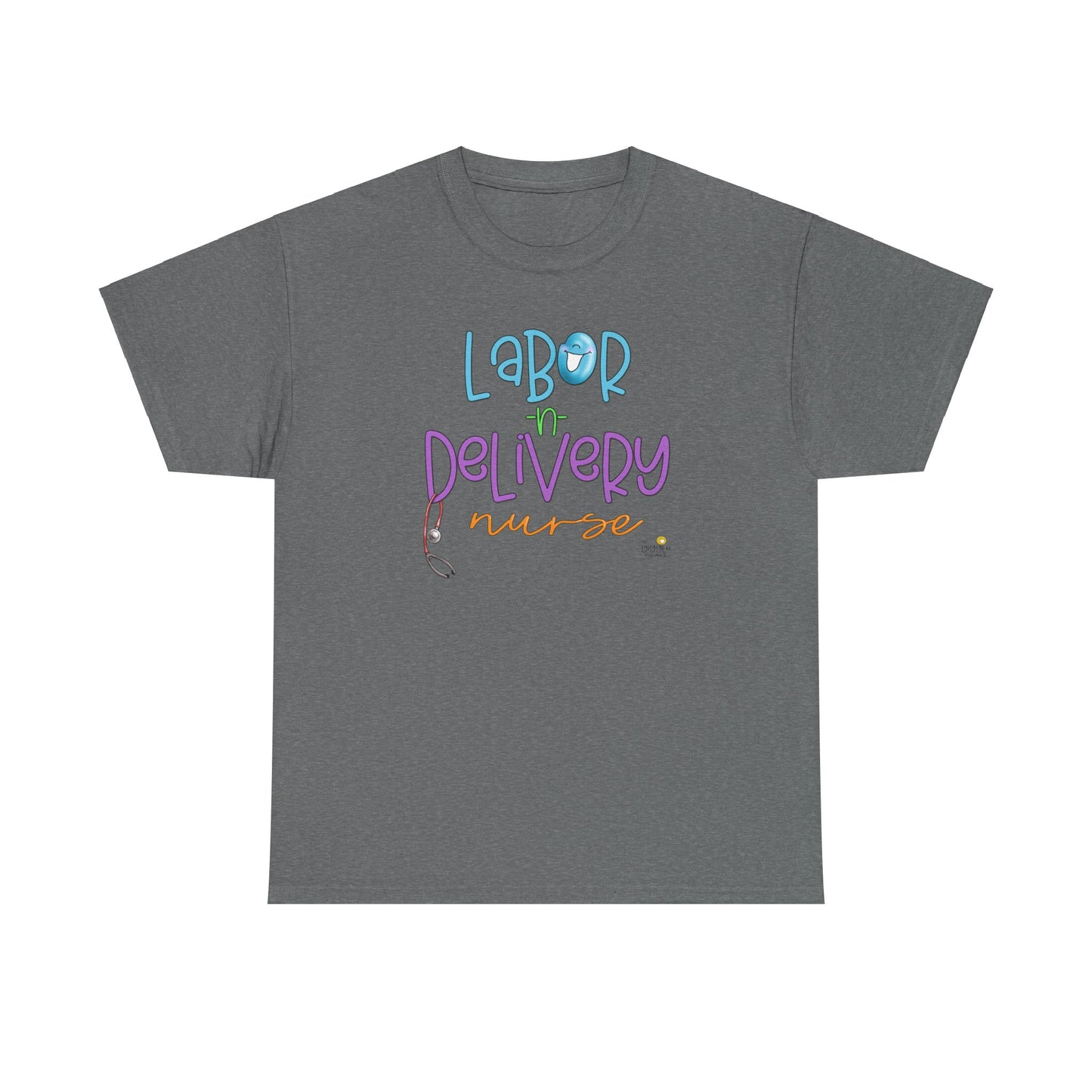 Labor and Delivery nurse by The Giggle Network, Nurse tshirt, Springtime tshirt, T Shirt for spring, Hello SPring Tshirt