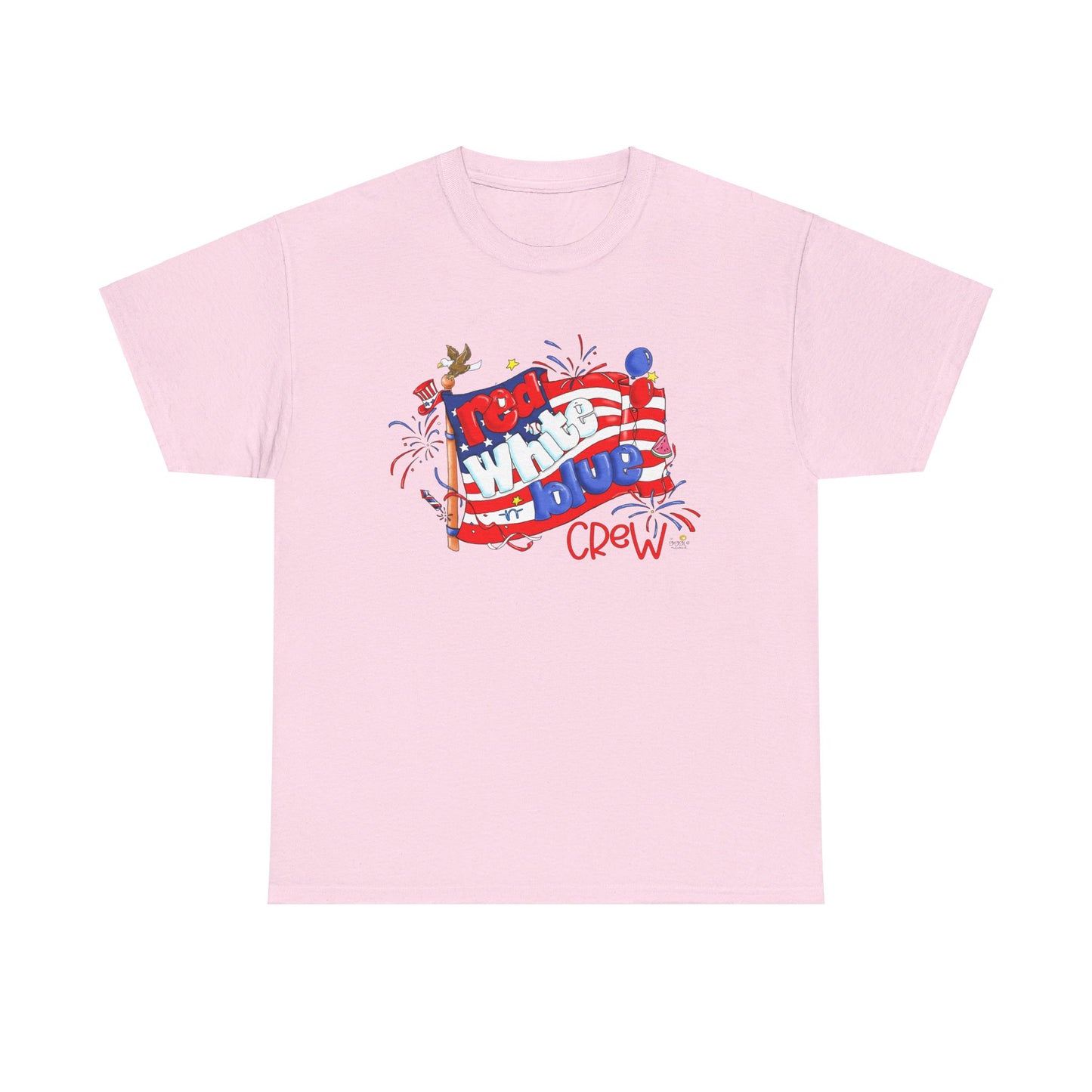 Red White and Blue Crew, July 4 Tshirts, Independence Day Tshirt, by The Giggle Network