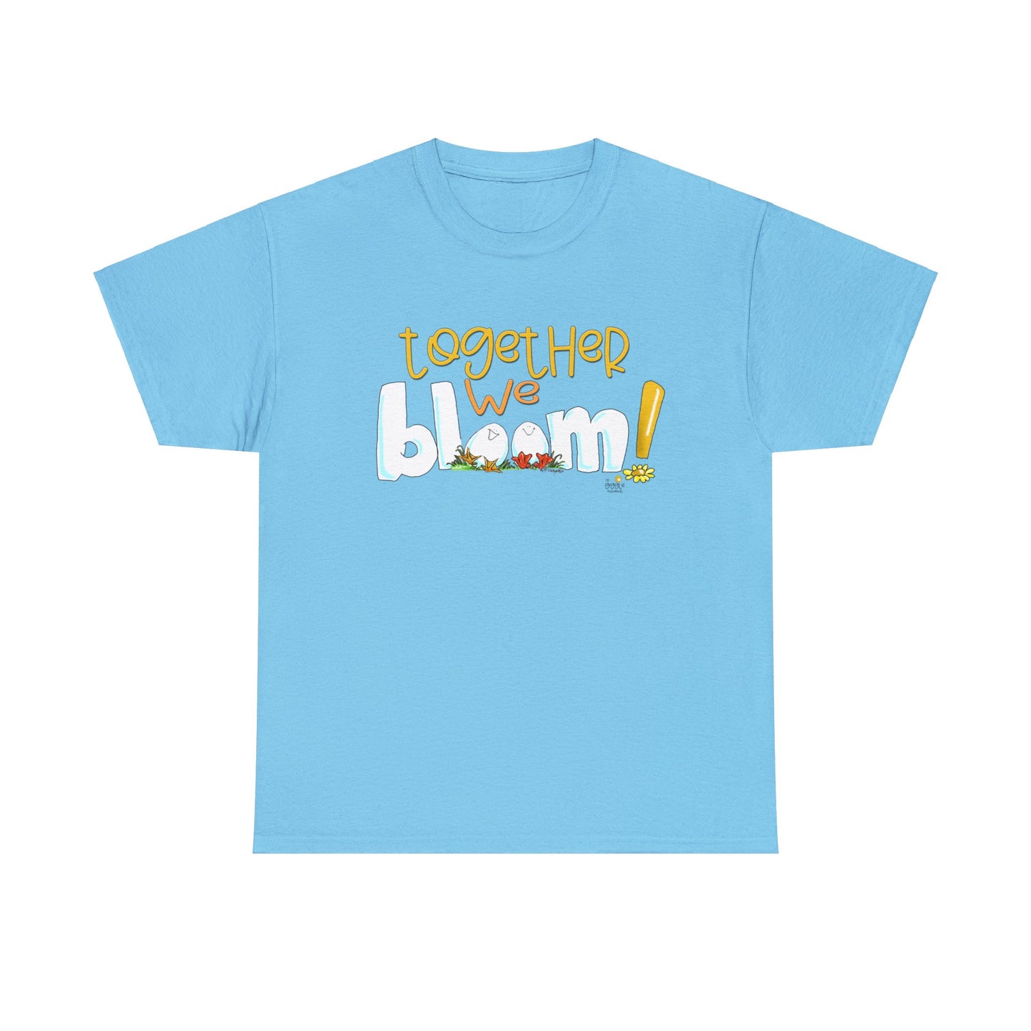 Together We Bloom by The Giggle Network, Nurse tshirt, Springtime tshirt, T Shirt for spring, Hello SPring Tshirt