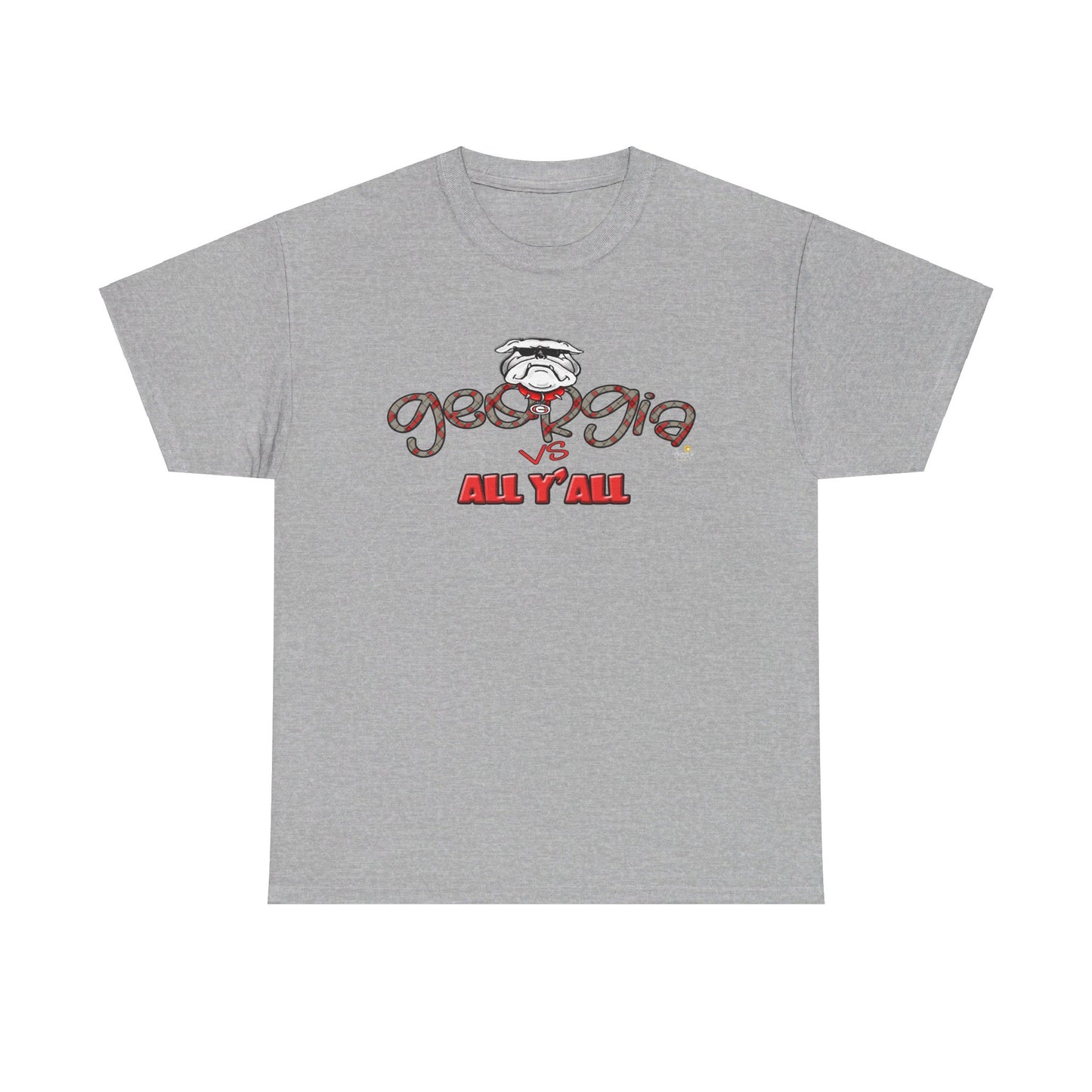 Georgia vs All Yall tshirt, University of Georgia tshirt by The Giggle Network