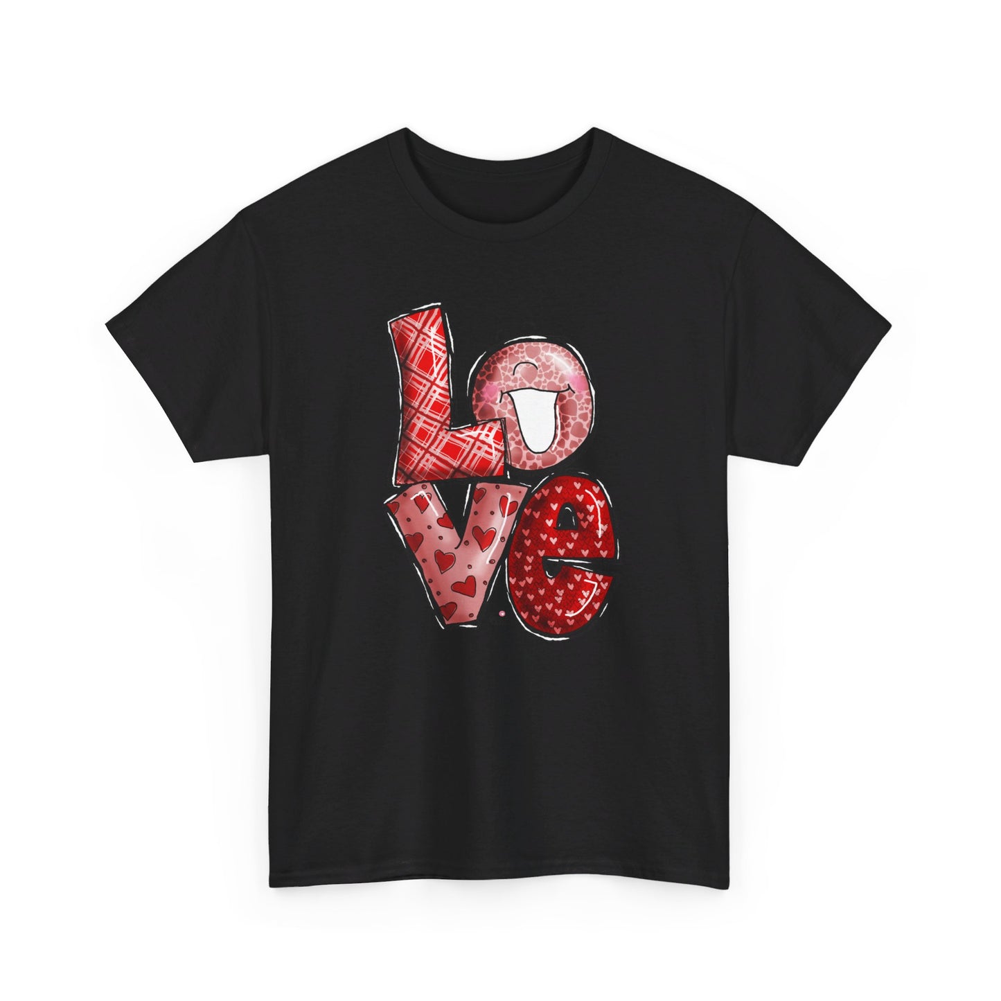Love TShirt by The Giggle Network. Valentine's Tshirts. Love and hearts tshirt.