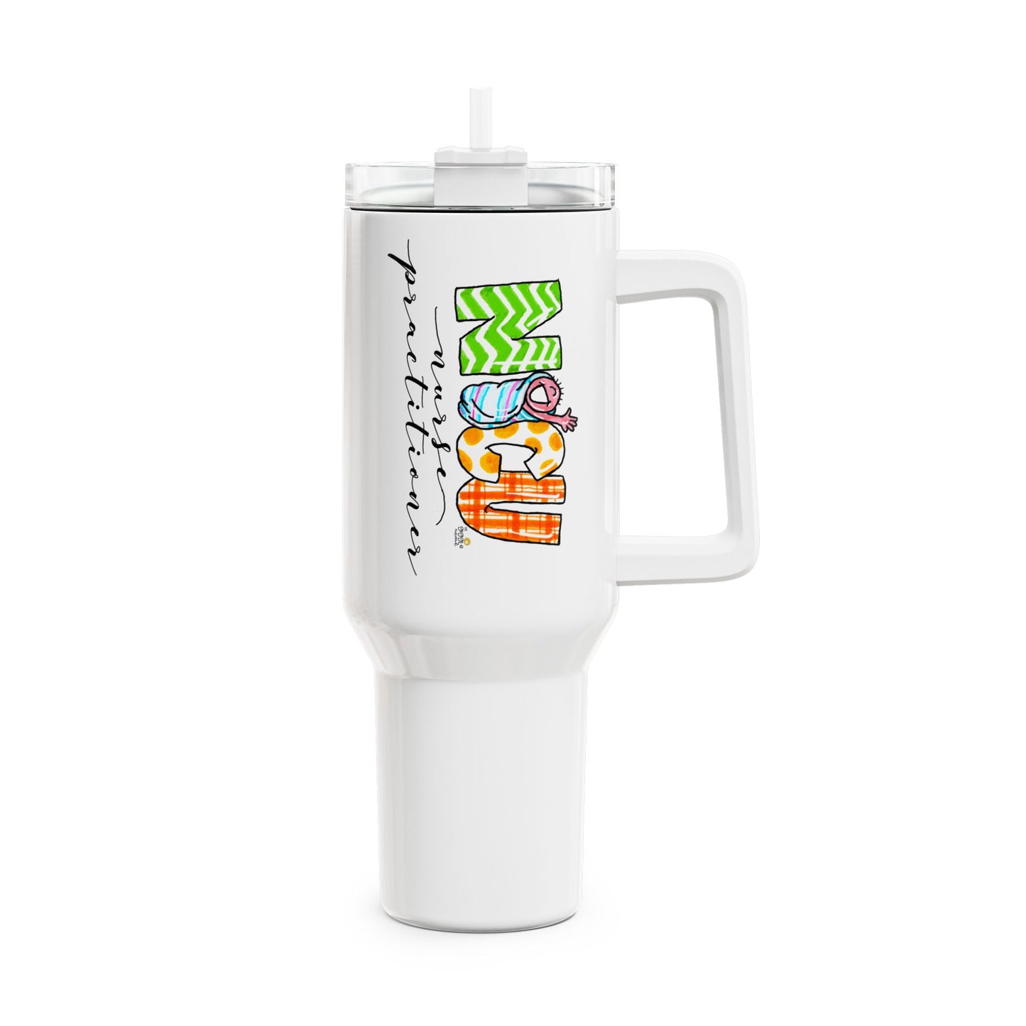 NICU Nurse Practitioner by The Giggle Network Tumbler, 40oz