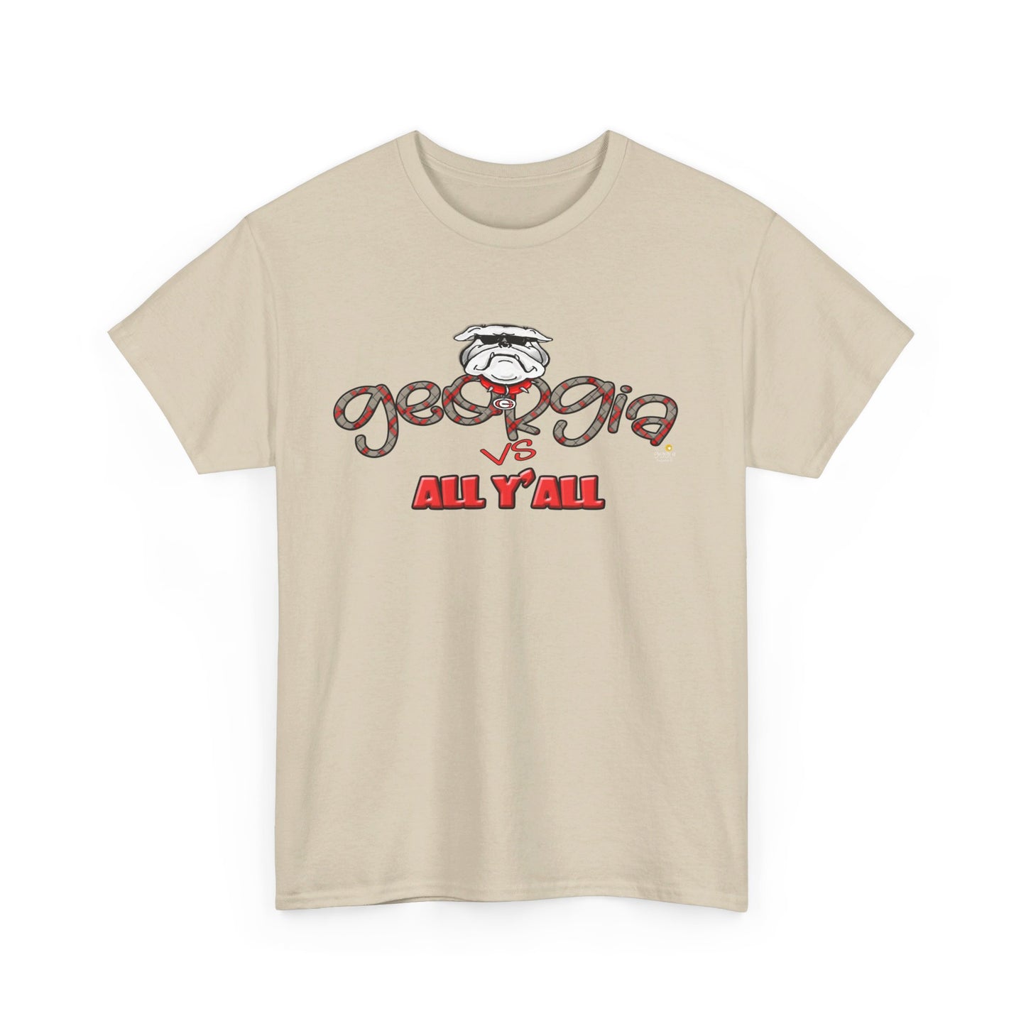 Georgia vs All Yall tshirt, University of Georgia tshirt by The Giggle Network