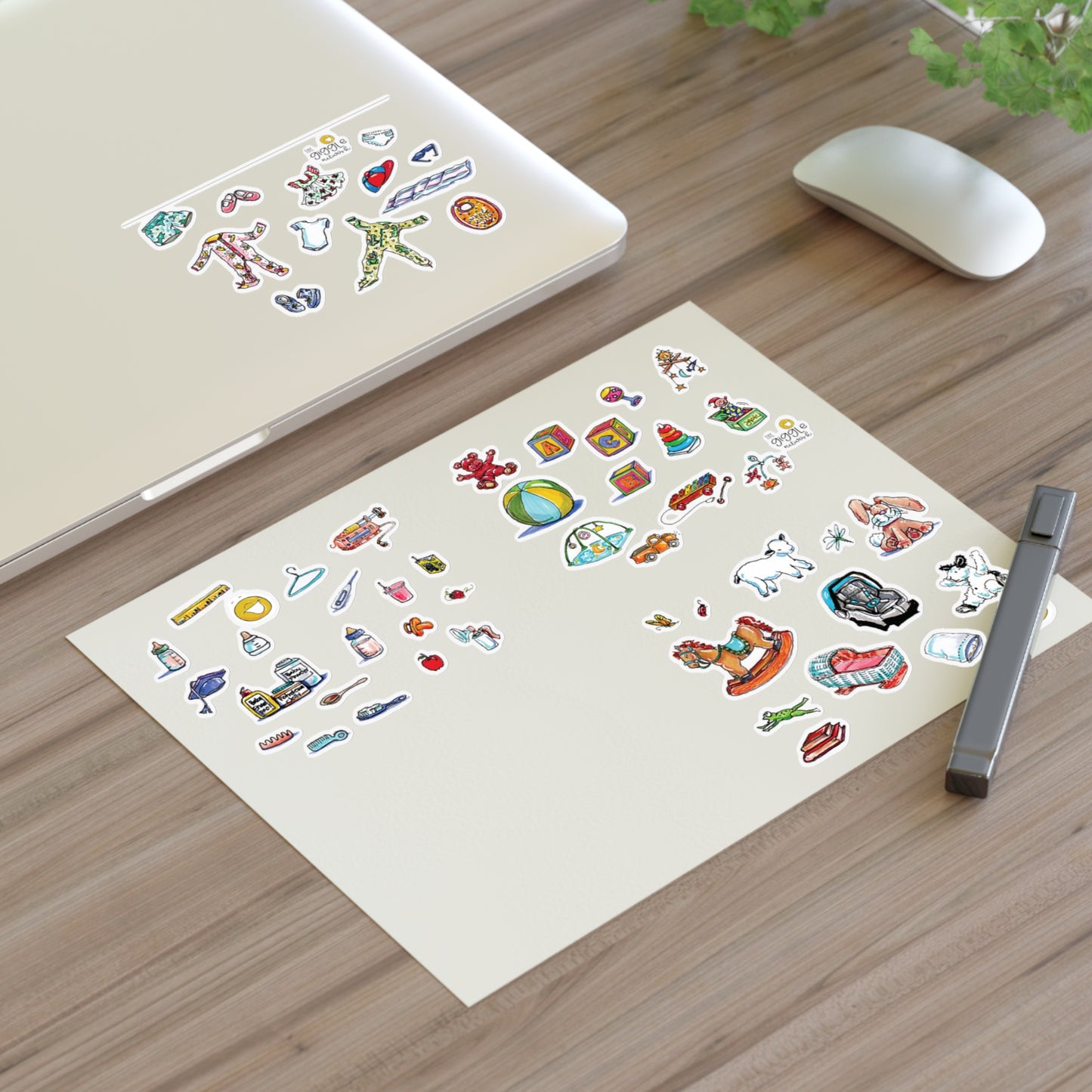 Stickers for Babies and My NICU Story 8.5 x 11 Sticker Sheets by The Giggle Network