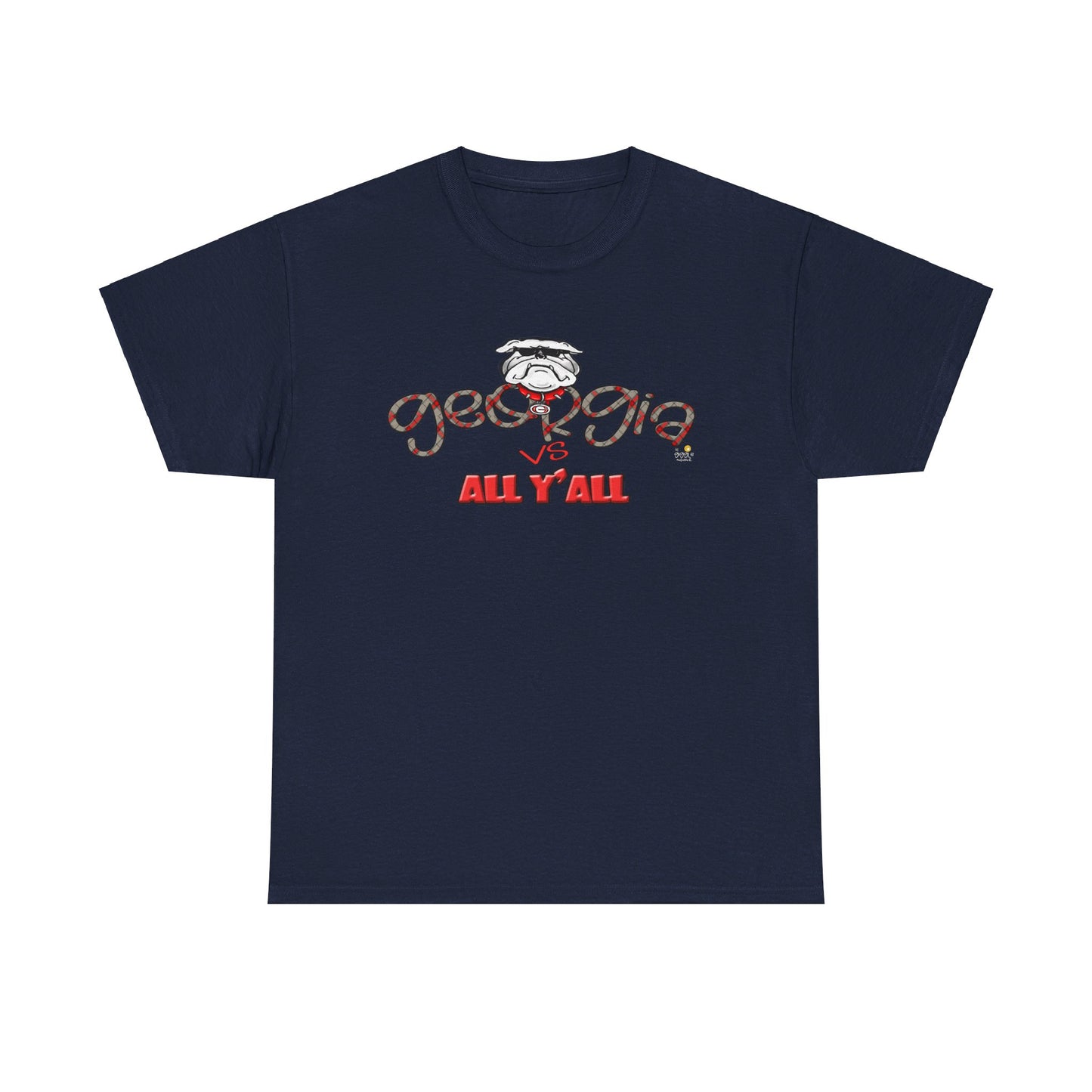 Georgia vs All Yall tshirt, University of Georgia tshirt by The Giggle Network