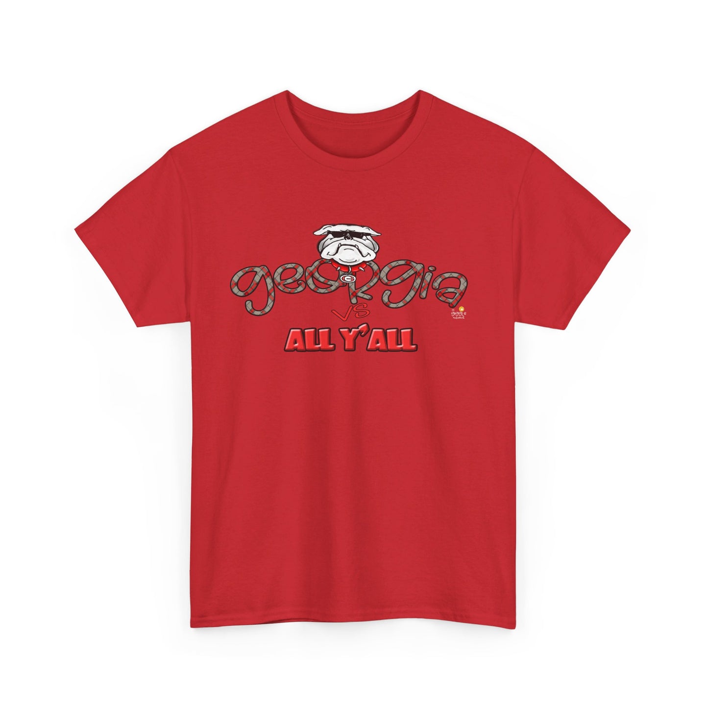Georgia vs All Yall tshirt, University of Georgia tshirt by The Giggle Network