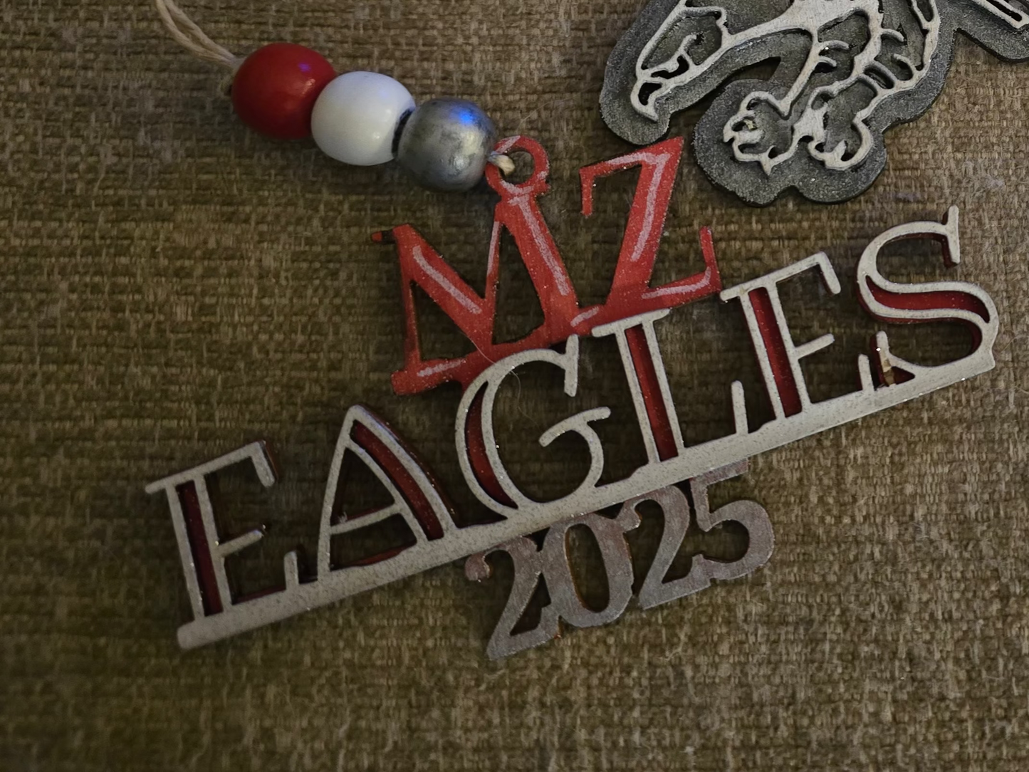 Woooden Hanging Ornament/Air Freshener MZ Eagles