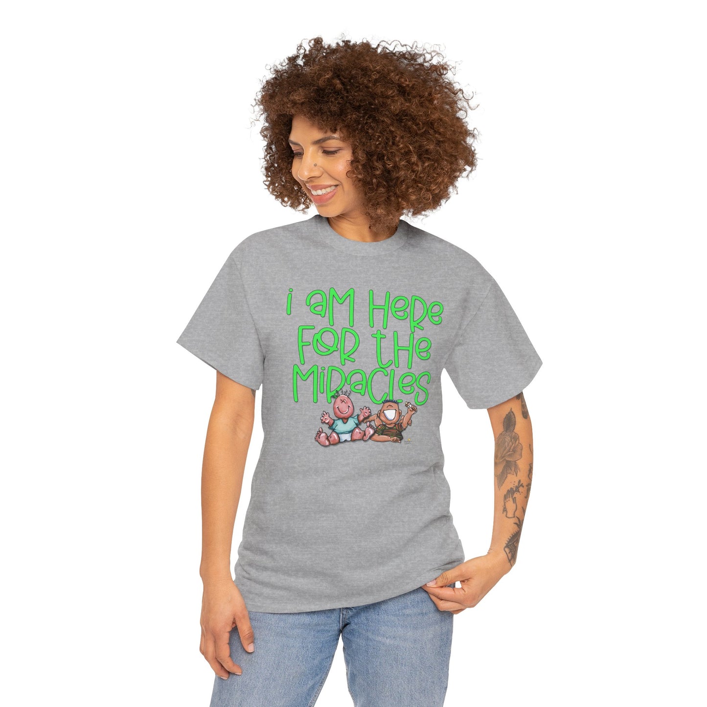 I'm here for the miracles by The Giggle Network created by Laurie Repetto