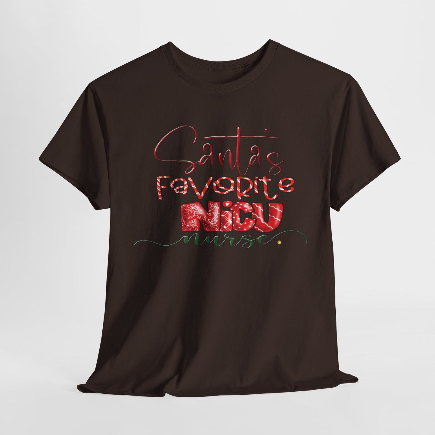 Santas Favorite NICU nurse Shirt by The Giggle Network,