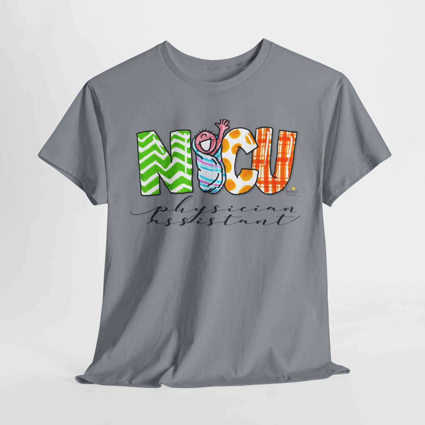 NICU Physician assistant with Baby Swaddle Design by The Giggle Network