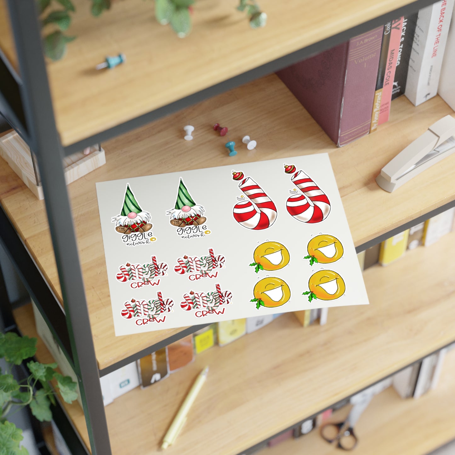 Christmas Giggle Sticker Sheets