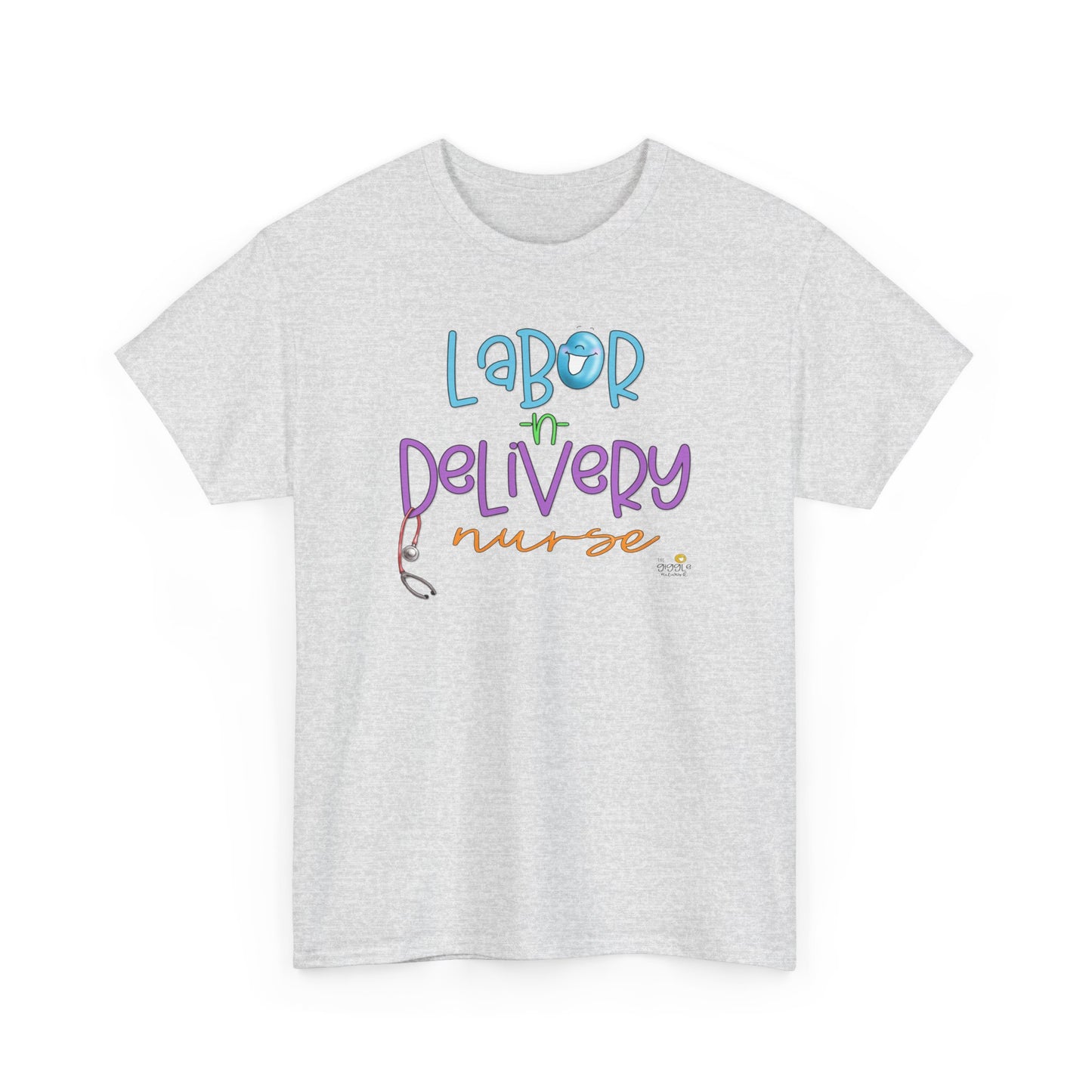 Labor and Delivery nurse by The Giggle Network, Nurse tshirt, Springtime tshirt, T Shirt for spring, Hello SPring Tshirt