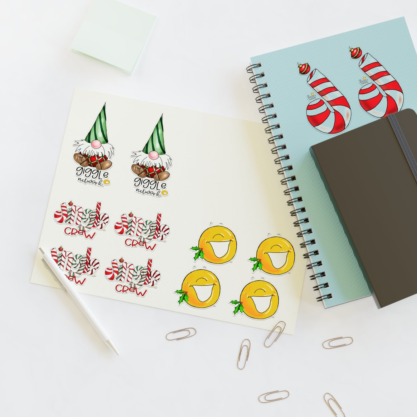 Christmas Giggle Sticker Sheets