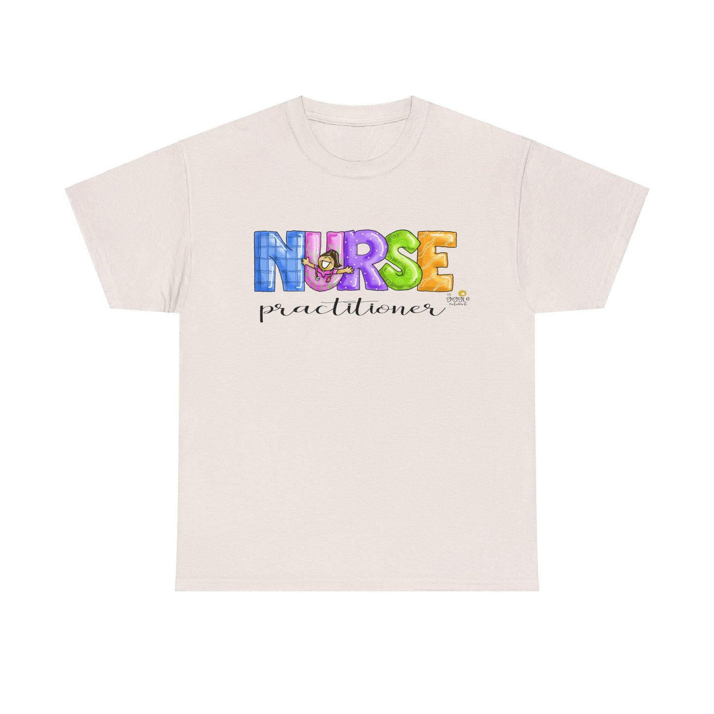 Nurse Practitioner by The Giggle Network, MOther and Baby Nurse tshirt, Springtime tshirt, T Shirt for spring, Hello SPring Tshirt
