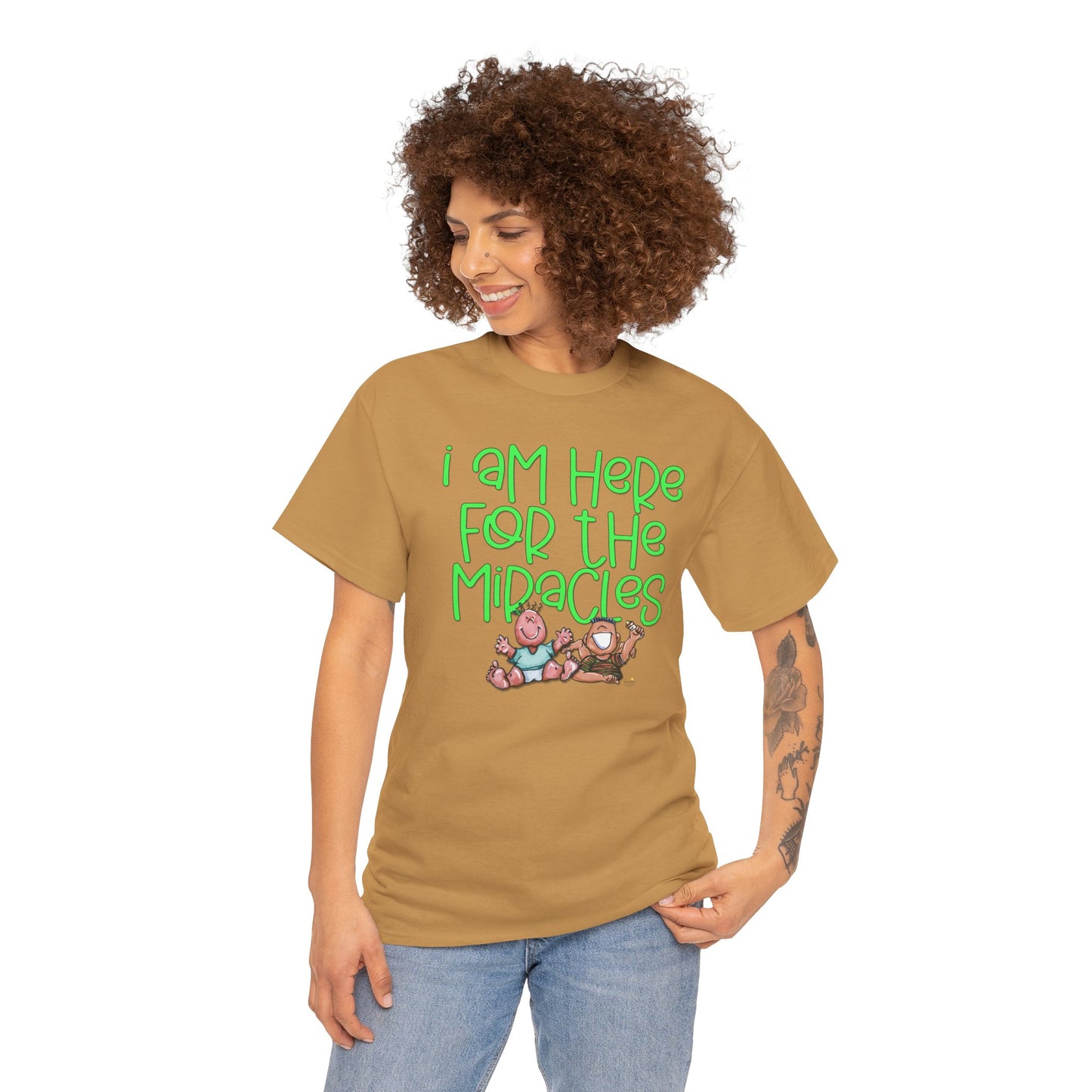 I'm here for the miracles by The Giggle Network created by Laurie Repetto