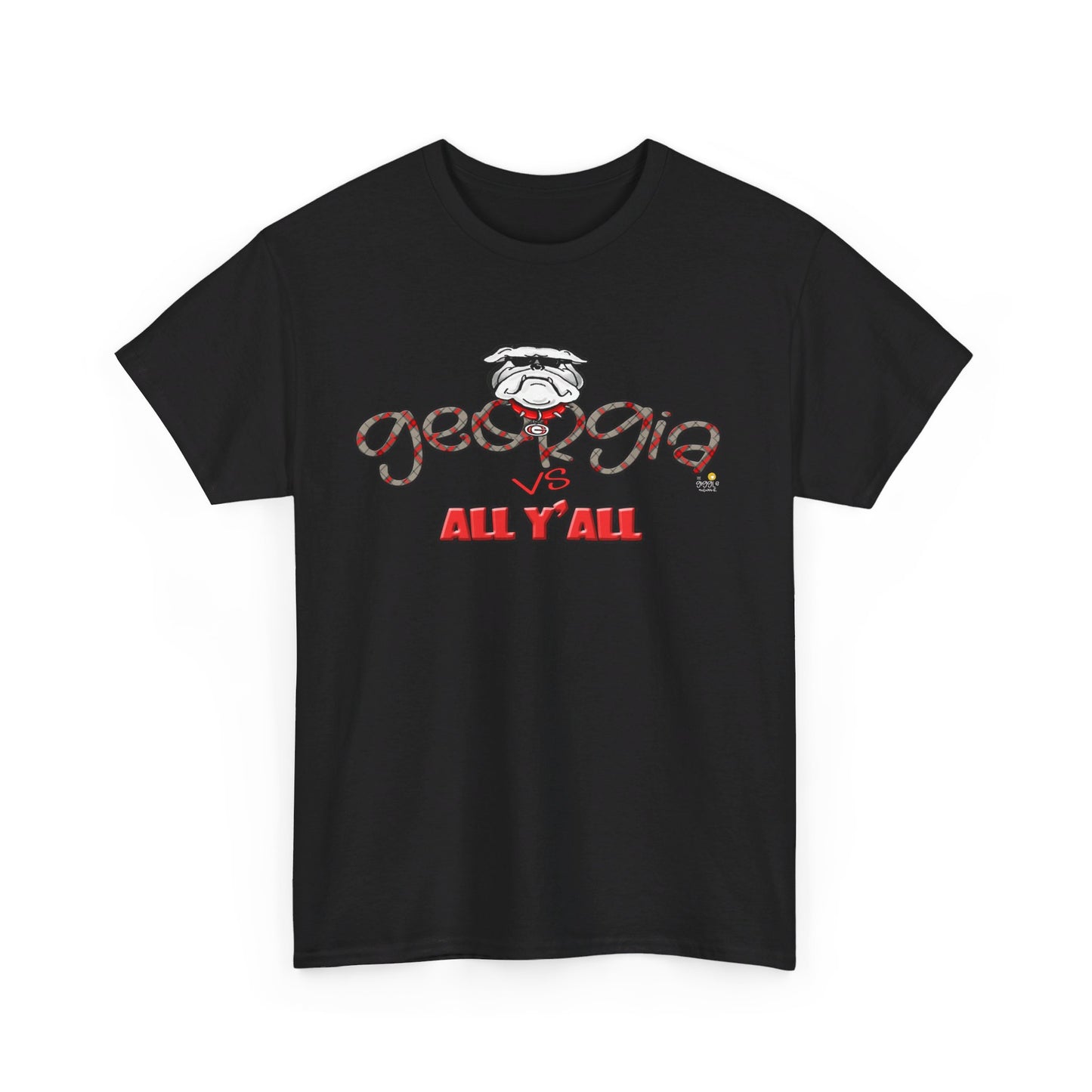 Georgia vs All Yall tshirt, University of Georgia tshirt by The Giggle Network